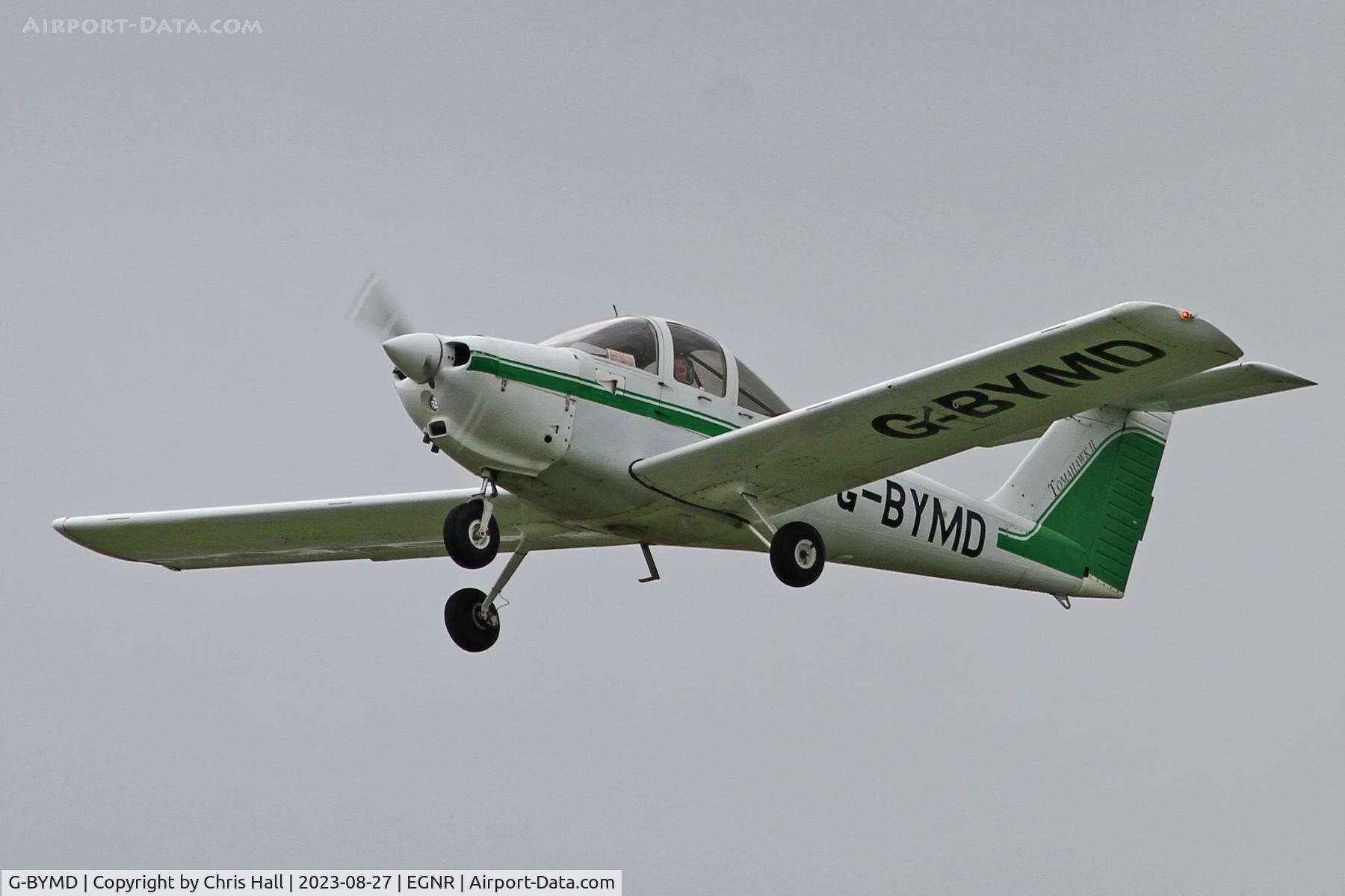G-BYMD, 1982 Piper PA-38-112 Tomahawk Tomahawk C/N 38-82A0009, Hawarden