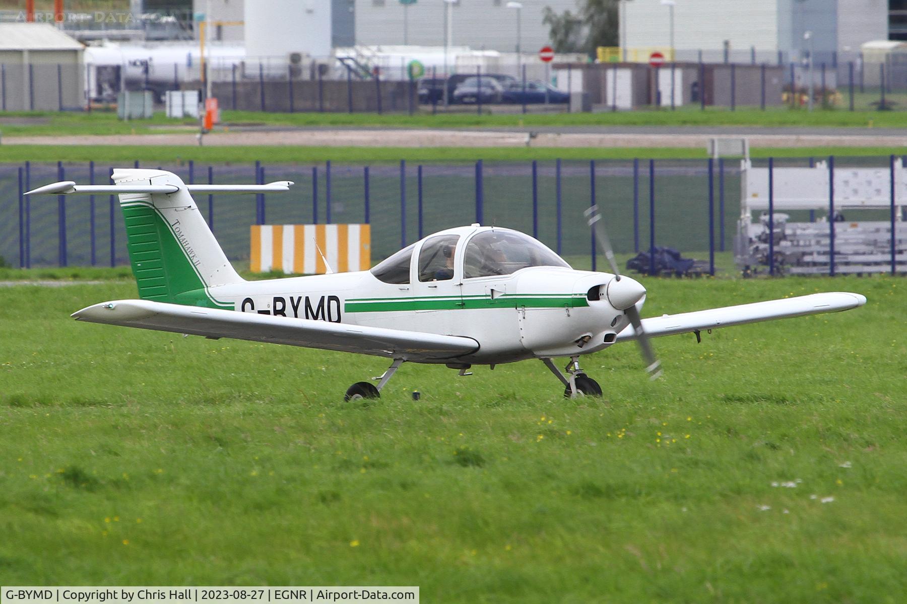 G-BYMD, 1982 Piper PA-38-112 Tomahawk Tomahawk C/N 38-82A0009, Hawarden
