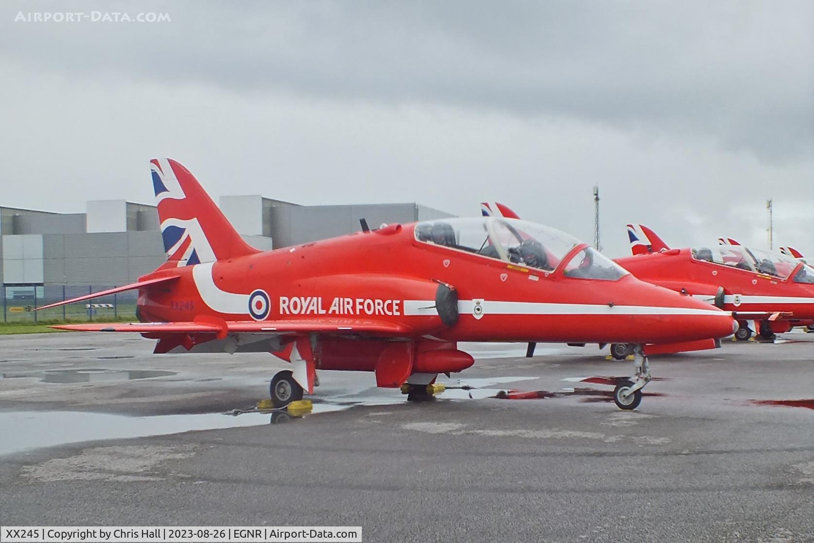 XX245, 1978 Hawker Siddeley Hawk T.1 C/N 081/312081, Hawarden