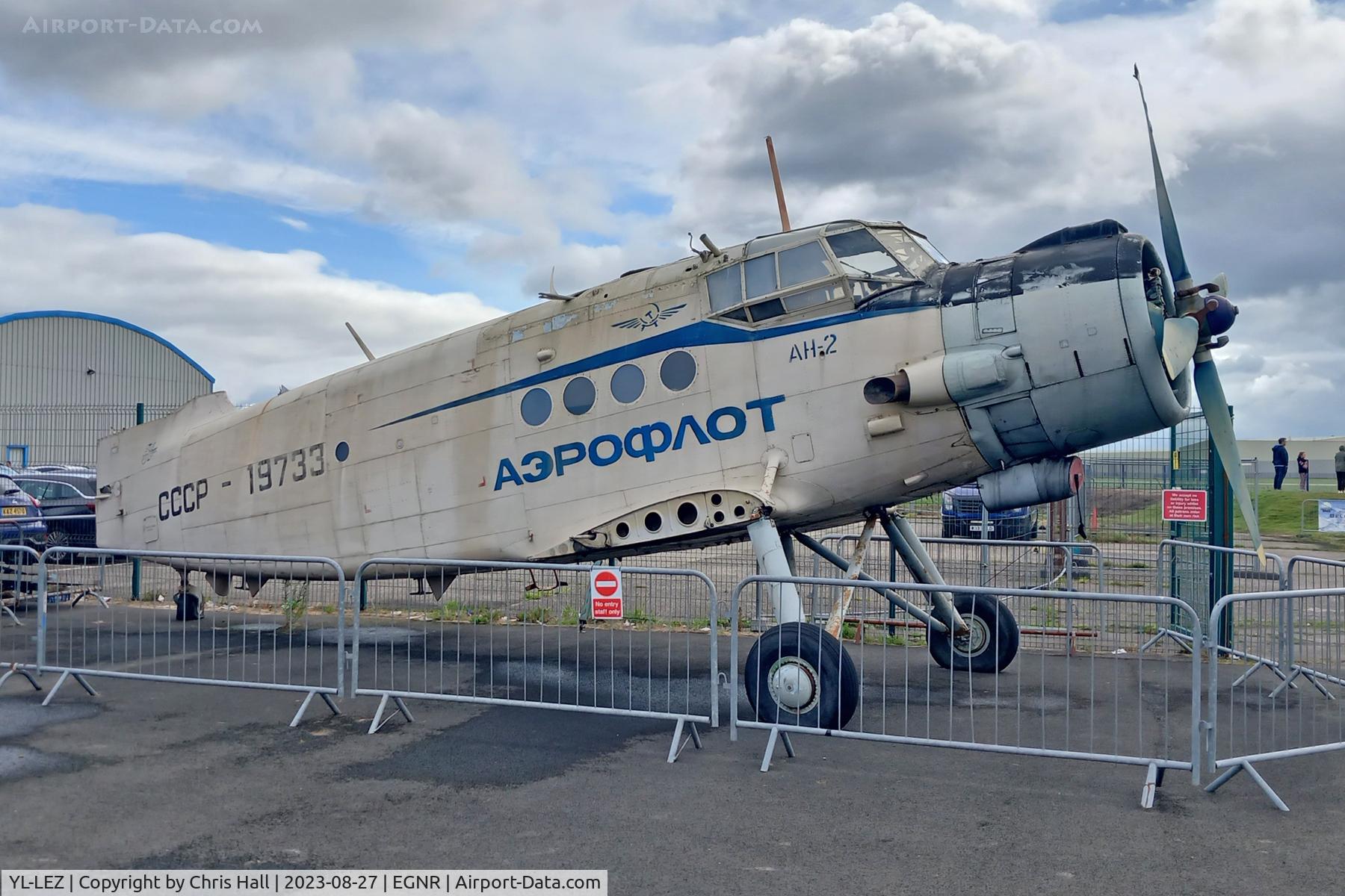 YL-LEZ, Antonov An-2 C/N IG 165-47, Hawarden