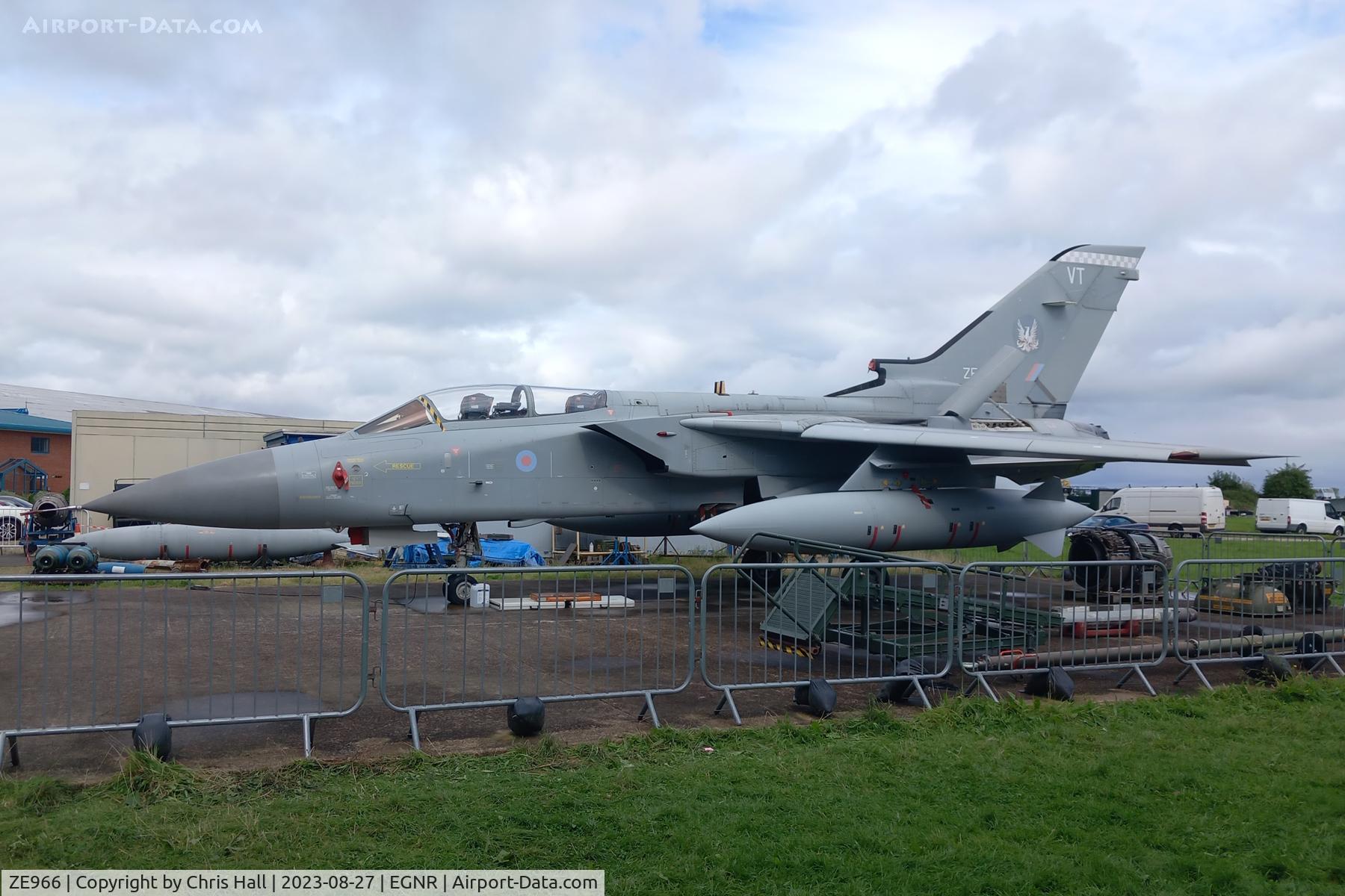 ZE966, 1989 Panavia Tornado F.3 C/N AT042/800/2156, Hawarden