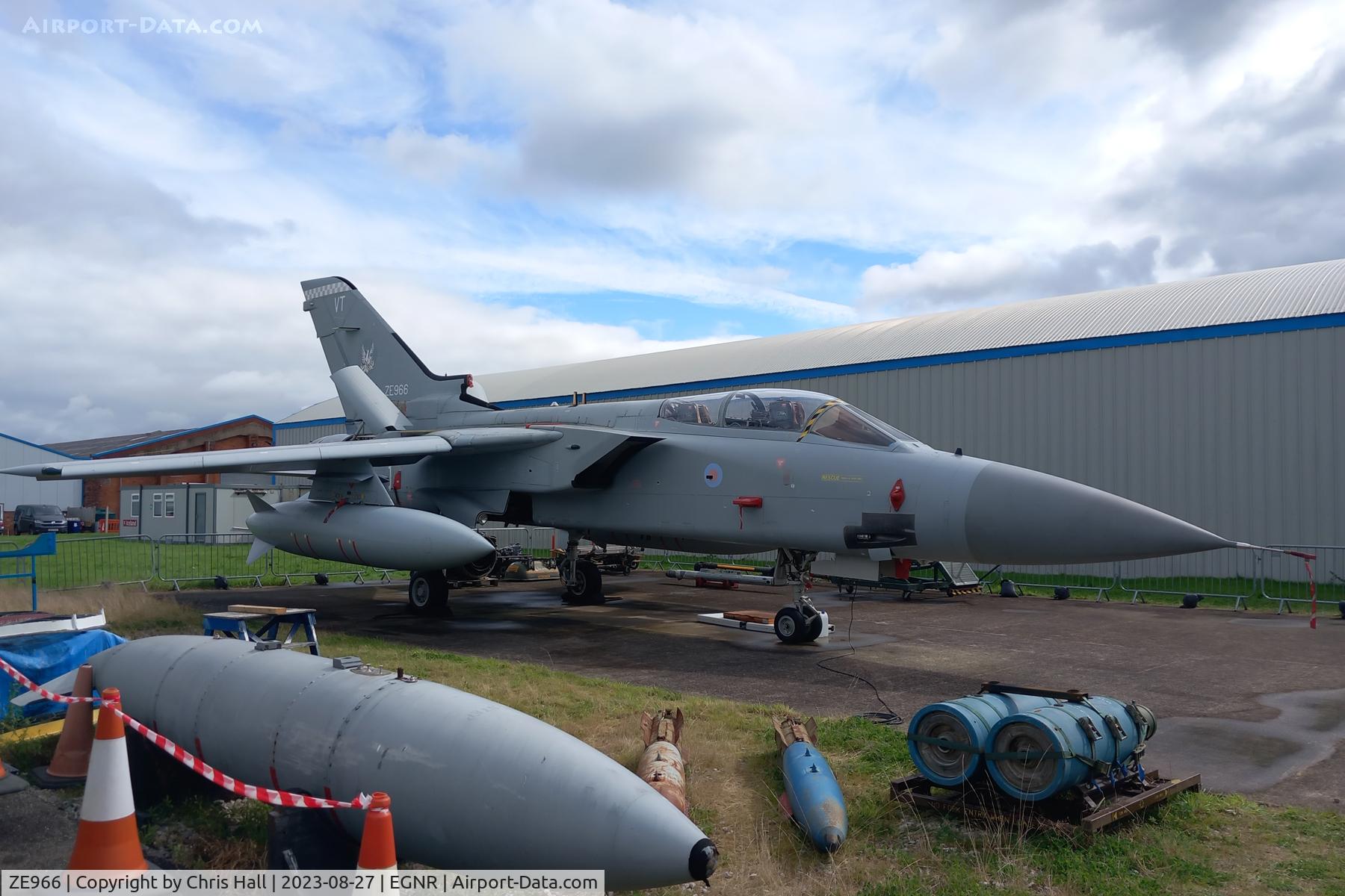ZE966, 1989 Panavia Tornado F.3 C/N AT042/800/2156, Hawarden