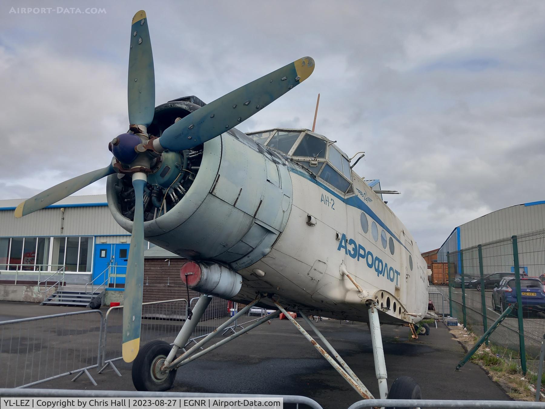 YL-LEZ, Antonov An-2 C/N IG 165-47, Hawarden