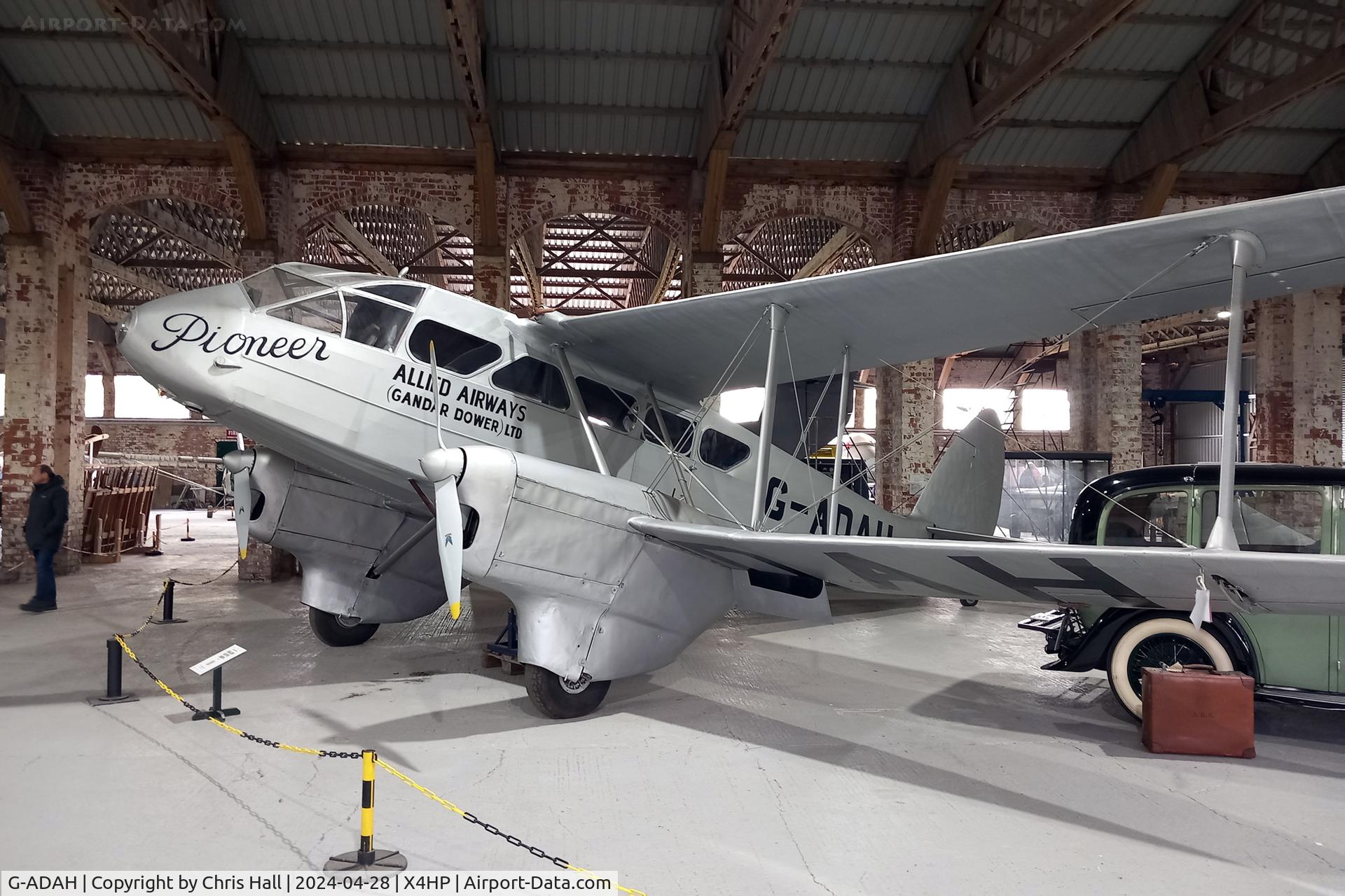 G-ADAH, De Havilland DH-89A Dragon Rapide C/N 6278, Hooton Park