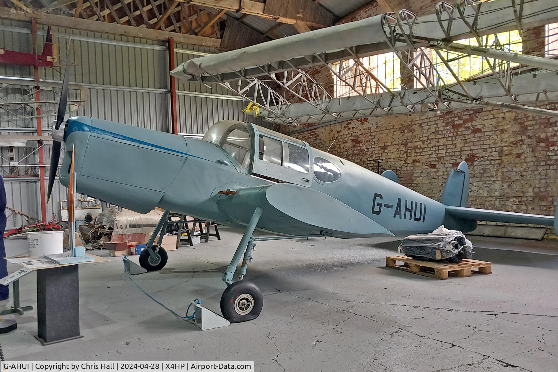 G-AHUI, 1946 Miles M38 Messenger 2A C/N 6335, Hooton Park