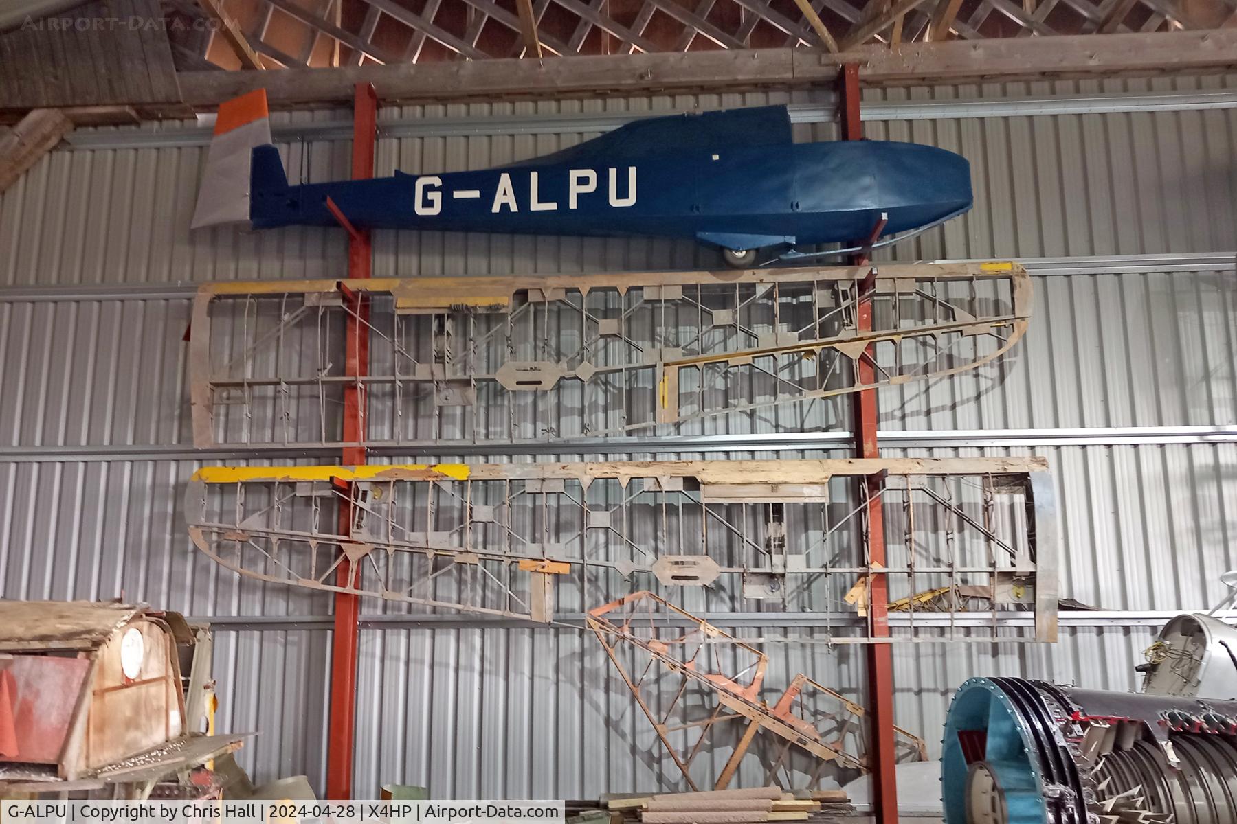 G-ALPU, Slingsby T-7 Kirby Cadet C/N RT12, Hooton Park