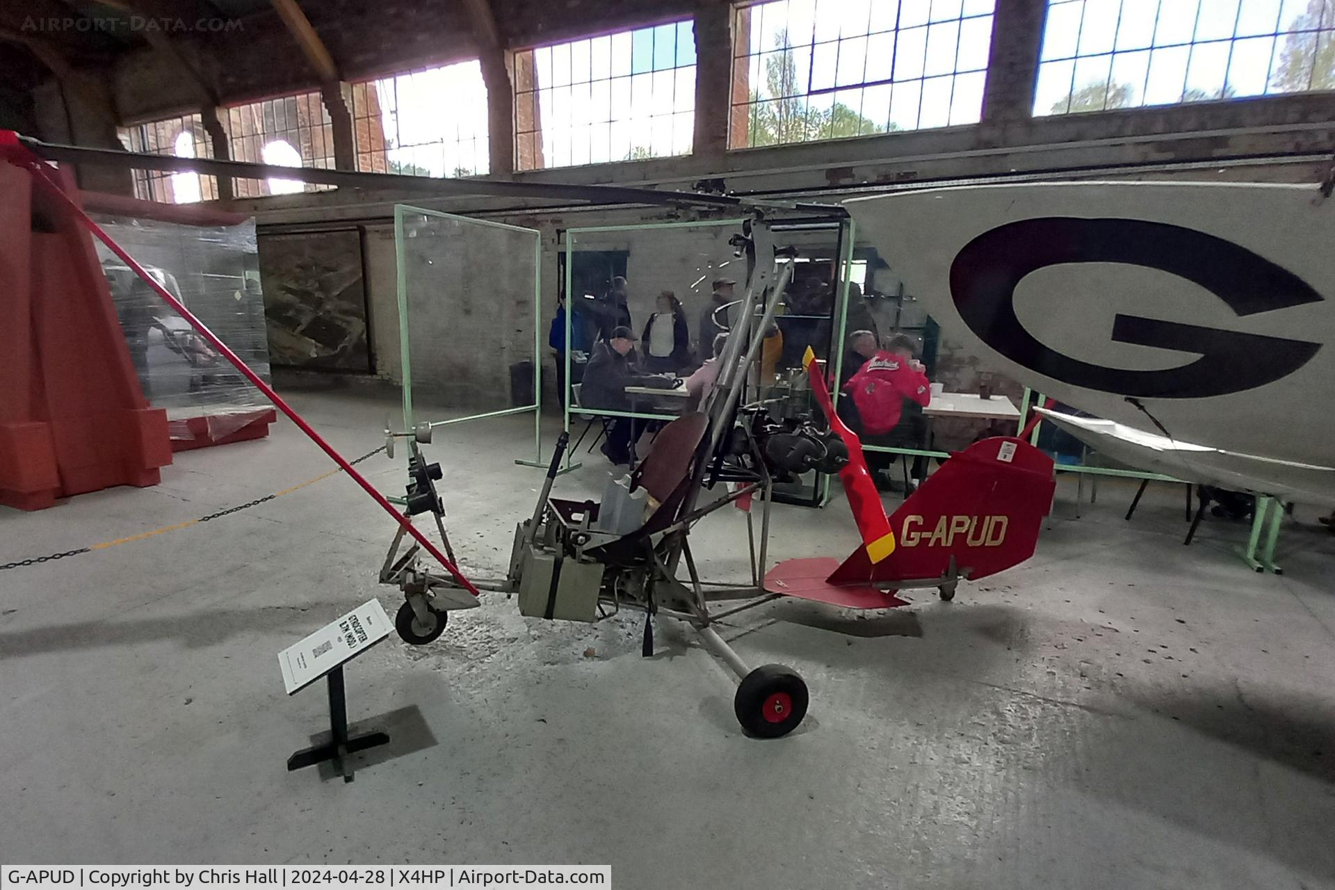 G-APUD, Bensen B-7MC Gyrocopter C/N 01 (G-APUD), Hooton Park