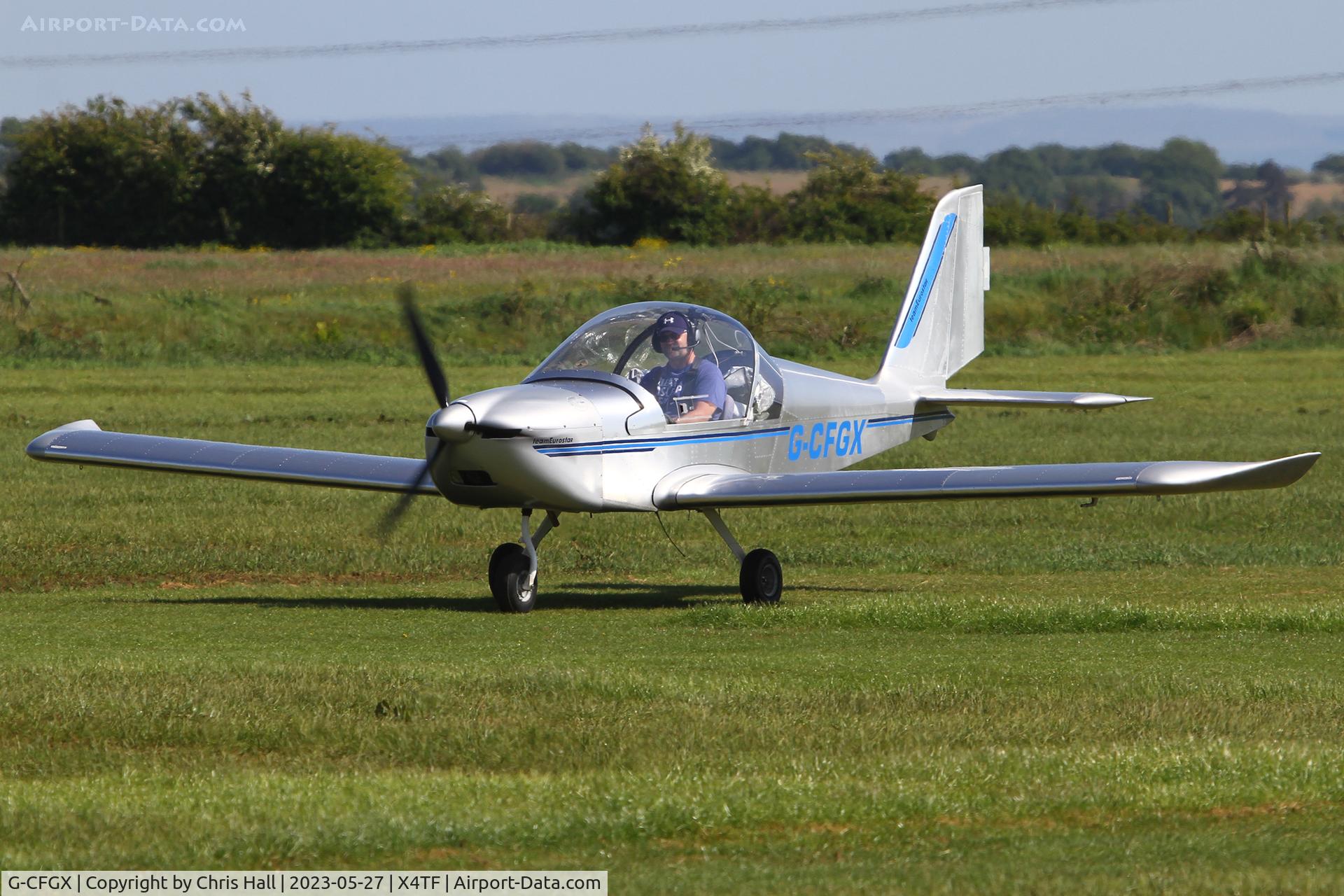 G-CFGX, 2008 Cosmik EV-97 TeamEurostar UK C/N 3212, Rossall Field, Tarn Farm