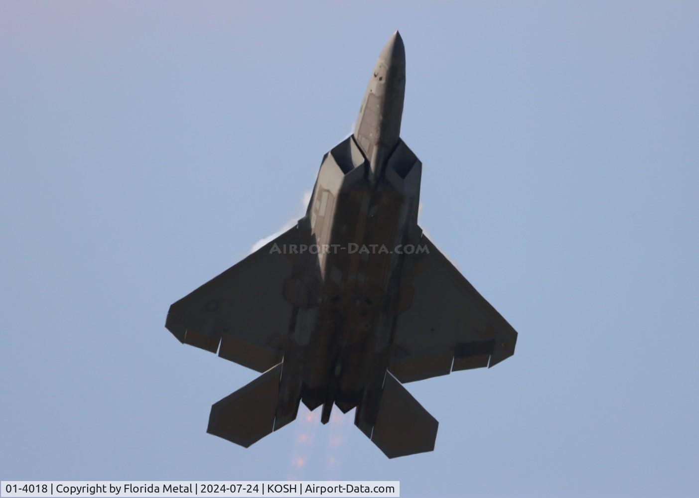 01-4018, 2001 Lockheed Martin F-22A Raptor C/N 645-4018, F-22 zx