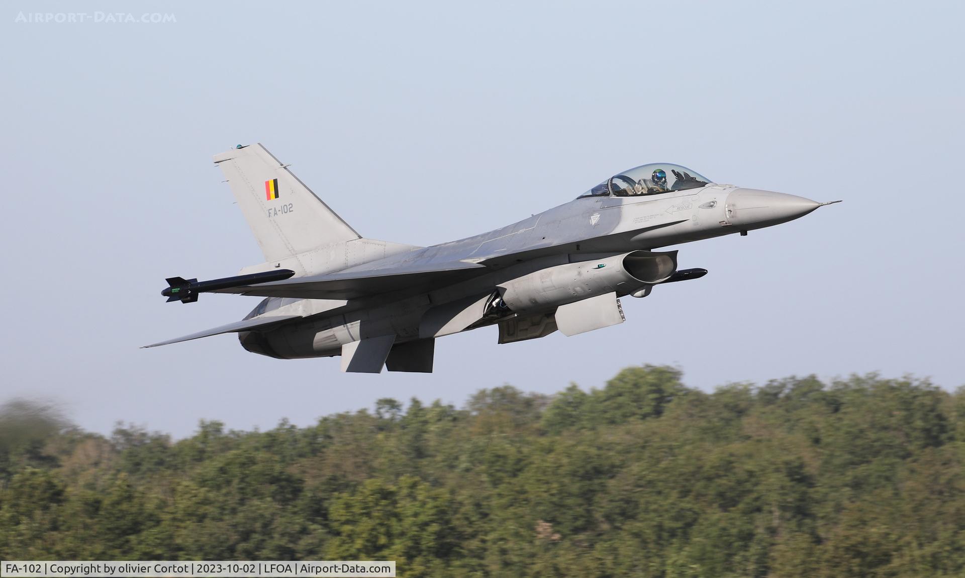 FA-102, SABCA F-16AM Fighting Falcon C/N 6H-102, 2023 airshow