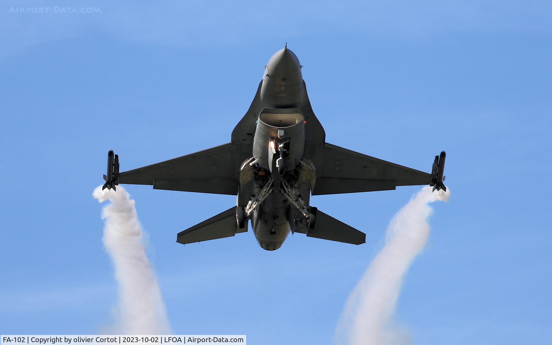 FA-102, SABCA F-16AM Fighting Falcon C/N 6H-102, 2023 airshow