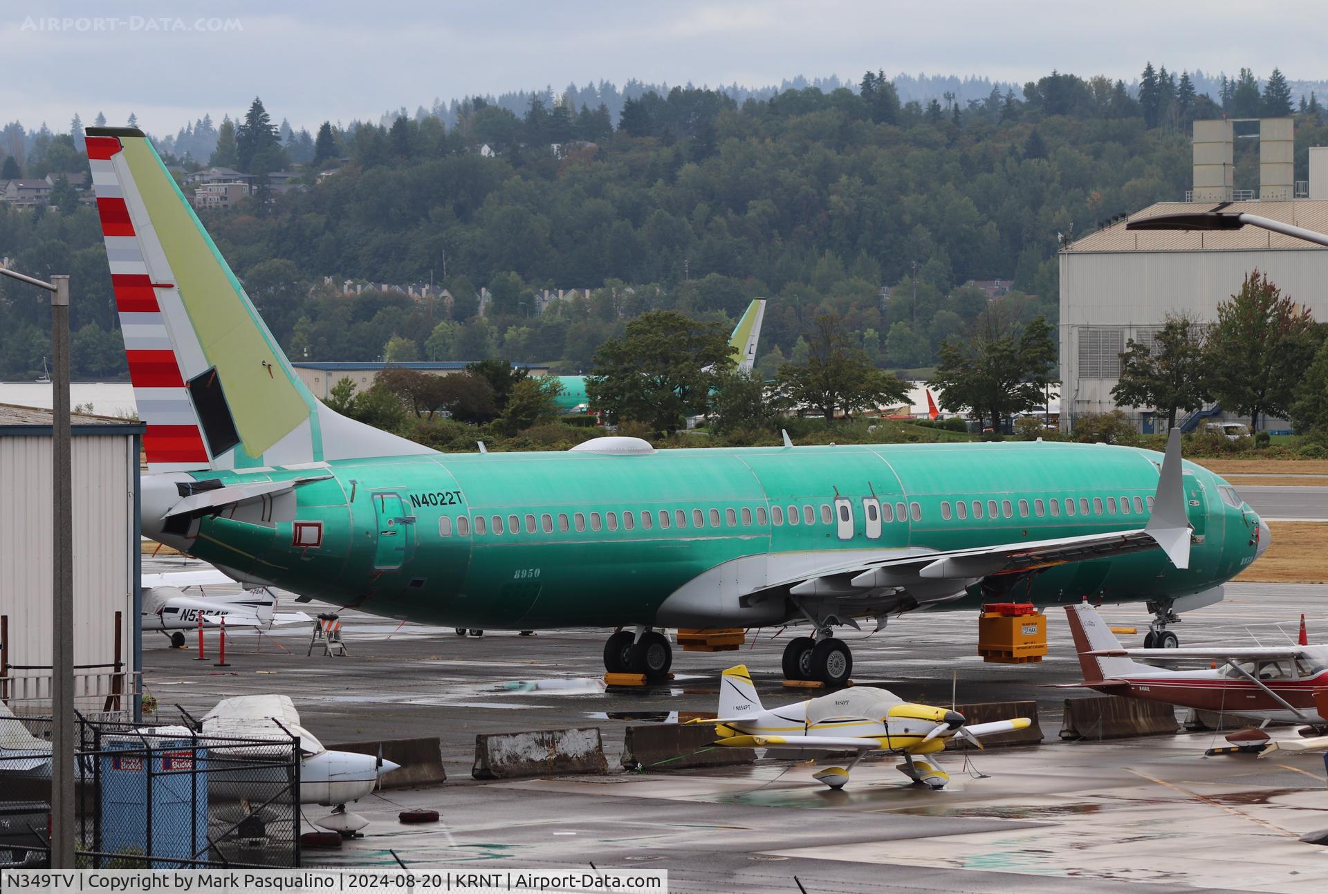 N349TV, 2024 Boeing 737-8 MAX C/N 44493, Boeing 737-8 MAX