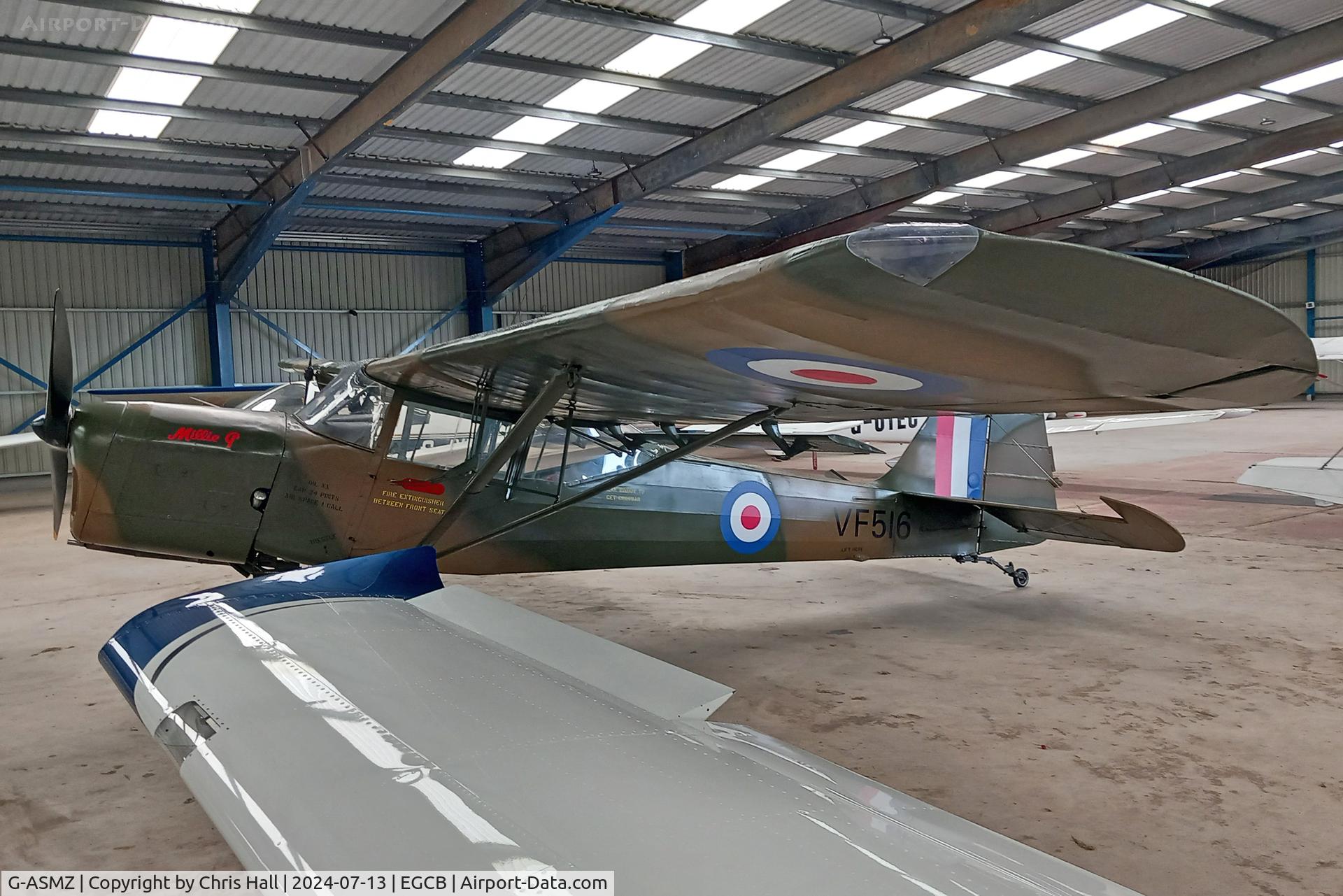 G-ASMZ, 1963 Beagle A-61 Terrier 2 C/N B.629, Barton