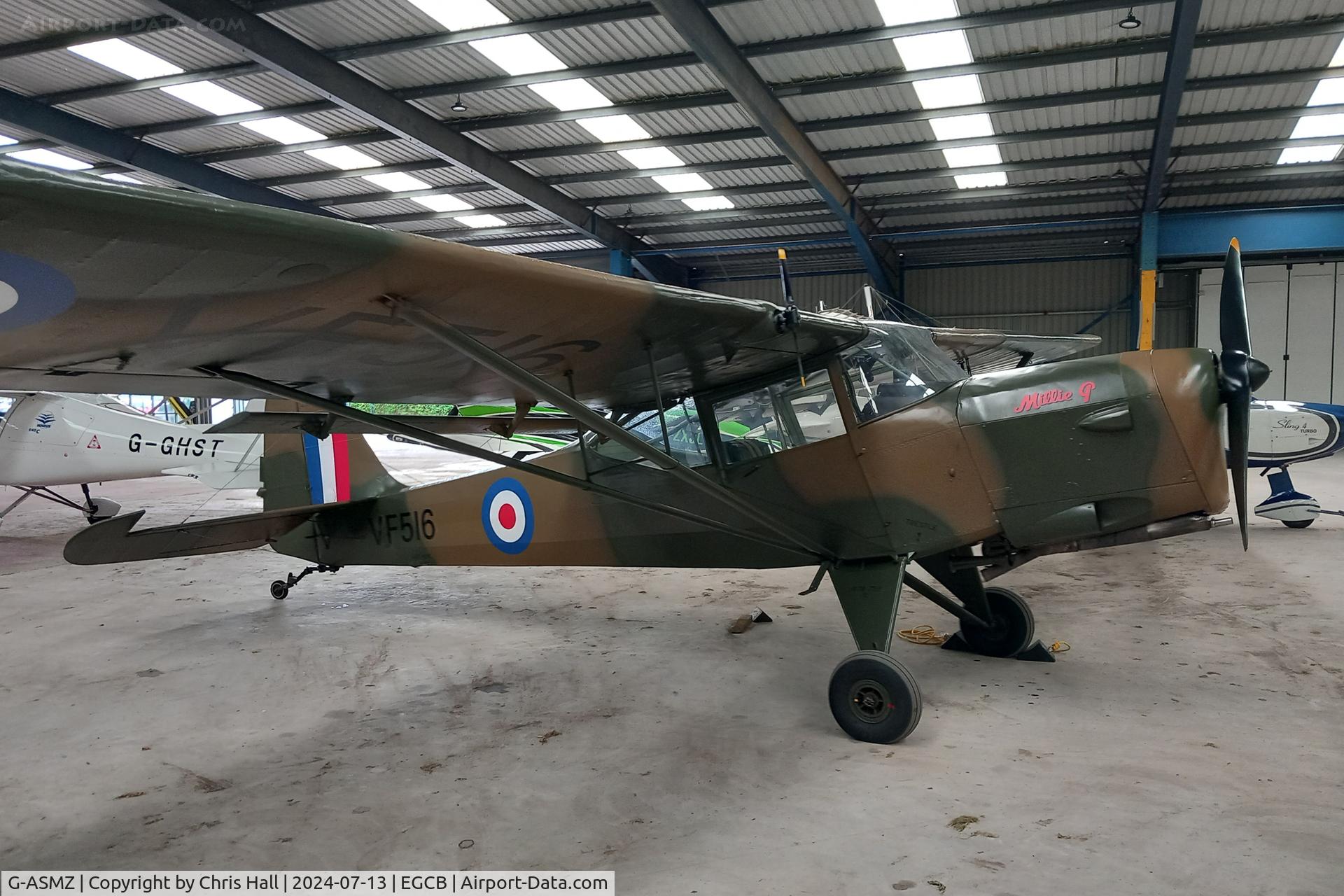 G-ASMZ, 1963 Beagle A-61 Terrier 2 C/N B.629, Barton