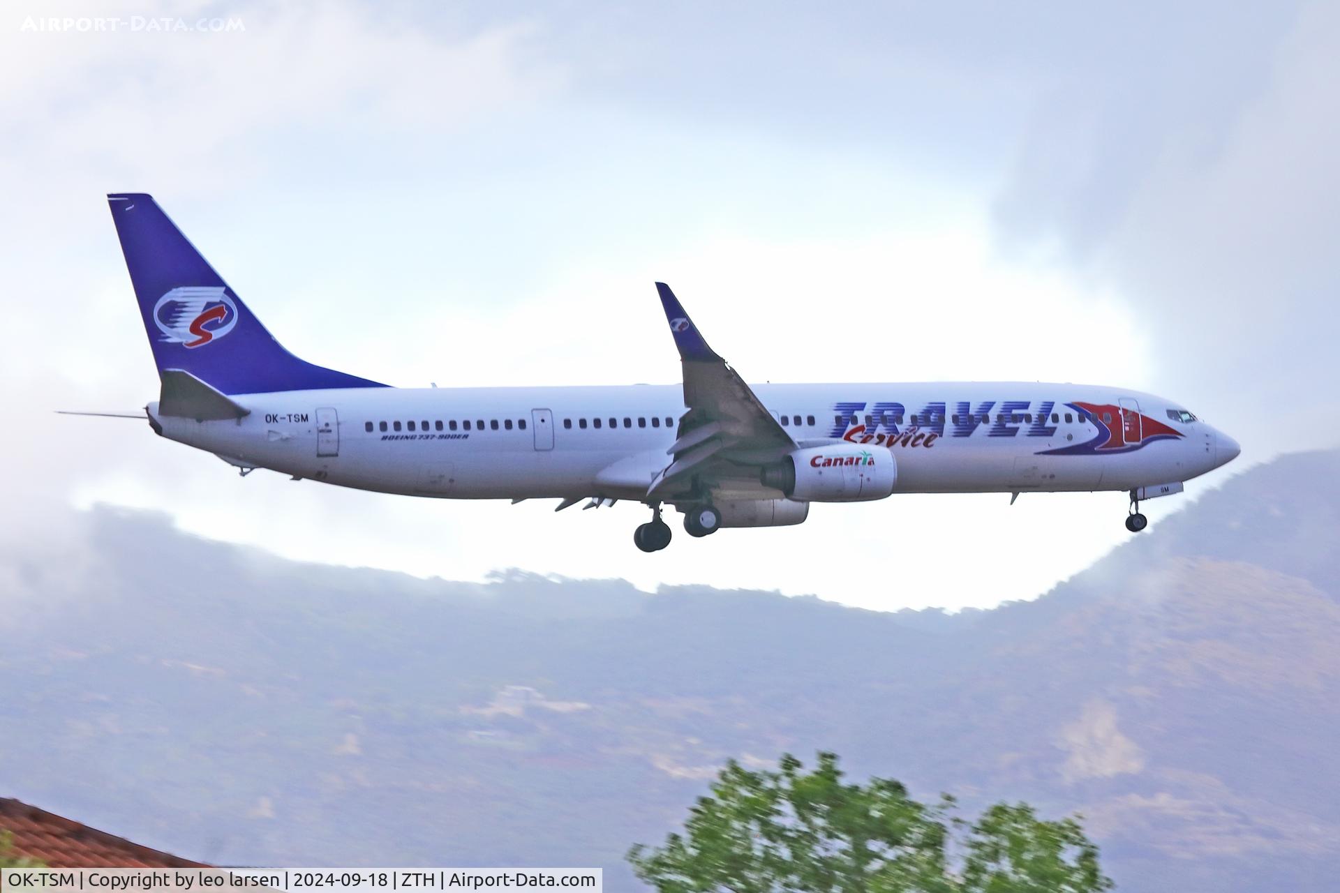 OK-TSM, 2007 Boeing 737-9GJ/ER C/N 34952, Zakynthos 18.9.2024