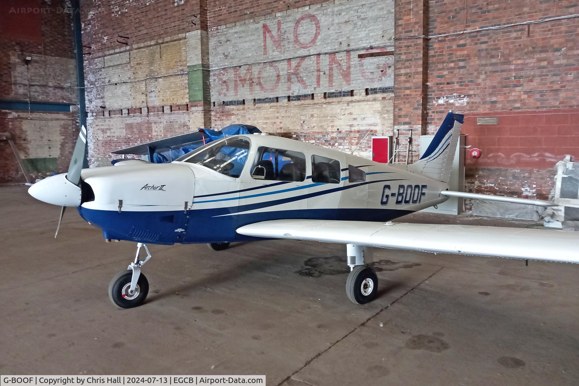 G-BOOF, 1978 Piper PA-28-181 Cherokee Archer II C/N 28-7890084, Barton