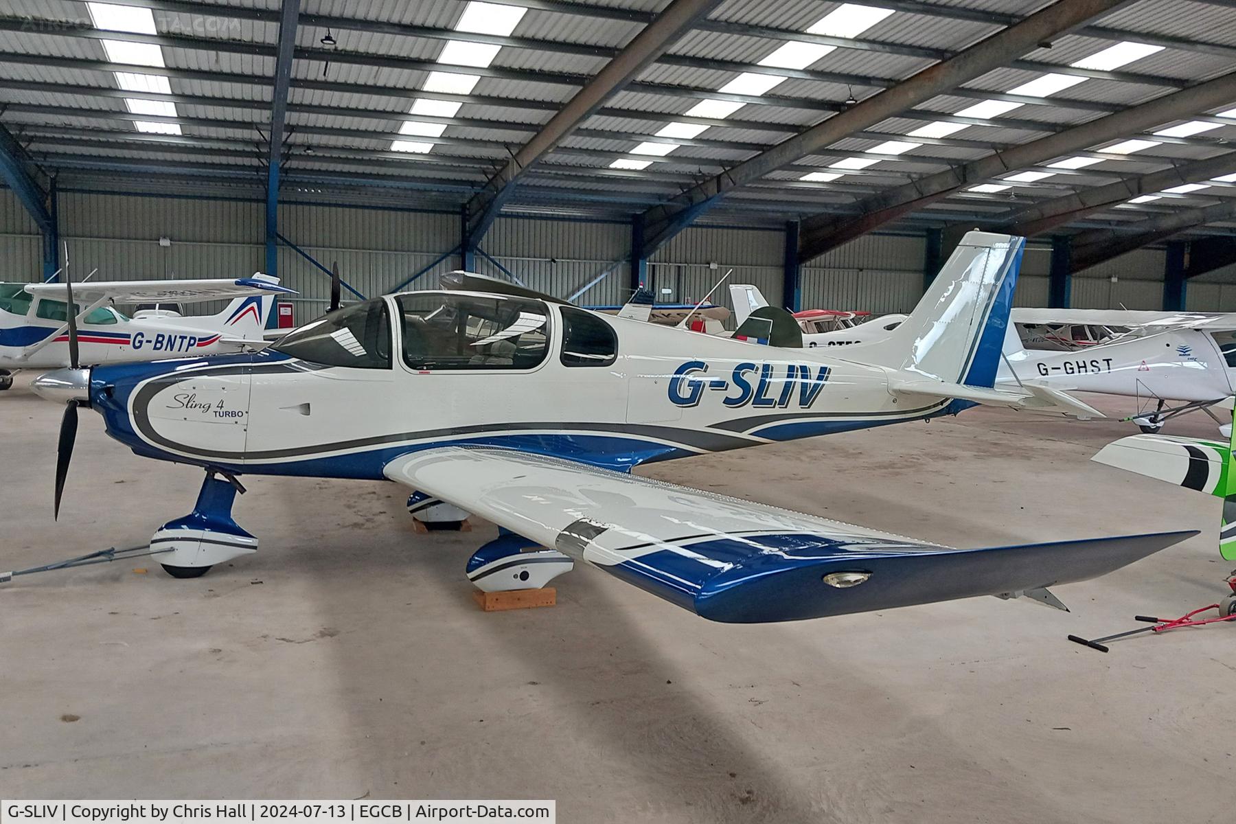 G-SLIV, 2017 The Airplane Factory Sling 4 C/N LAA 400-15445, Barton