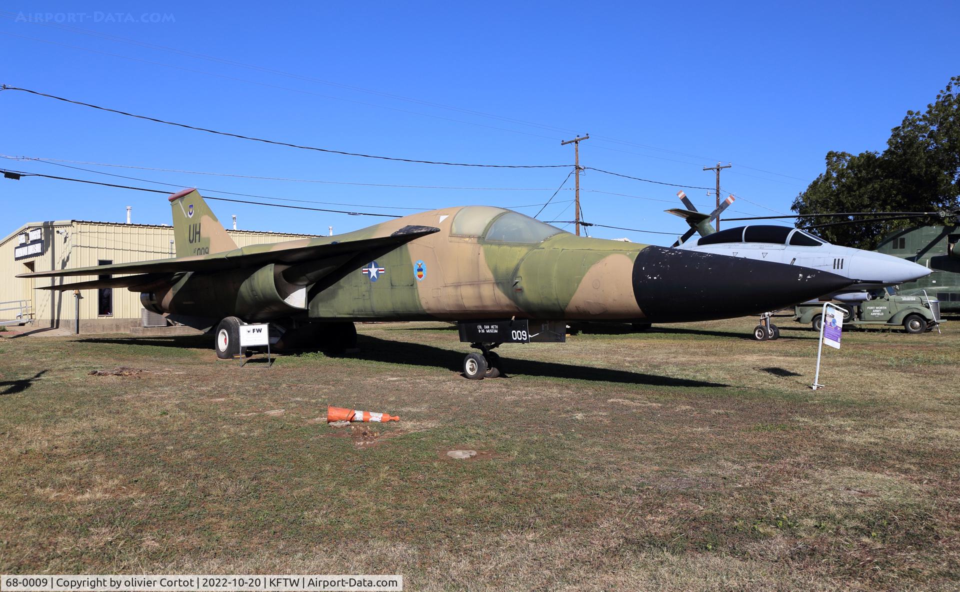 68-0009, 1968 General Dynamics F-111E Aardvark C/N A1-178, fort worth museum
