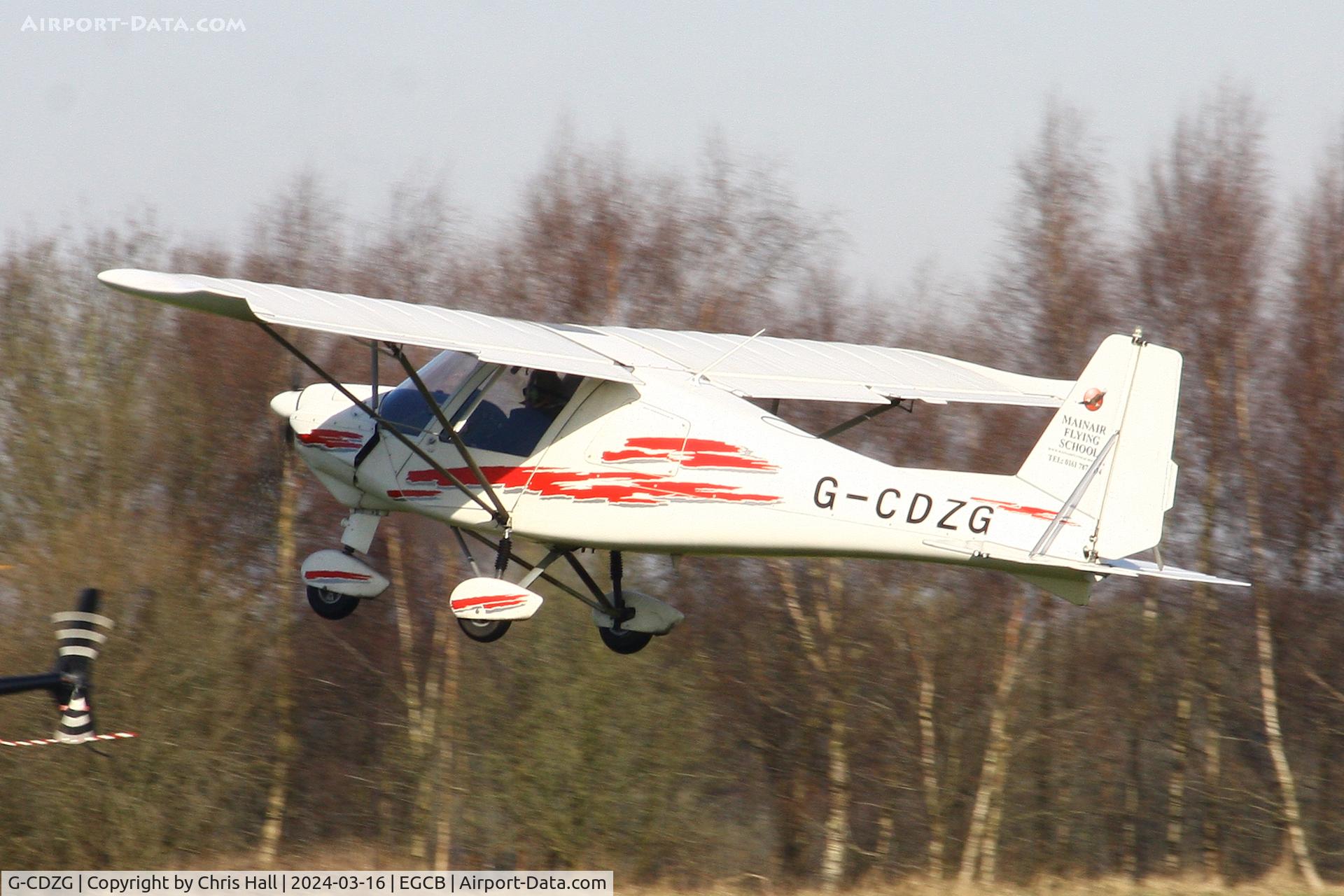 G-CDZG, 2006 Comco Ikarus C42 FB80 C/N 0604-6808, Barton