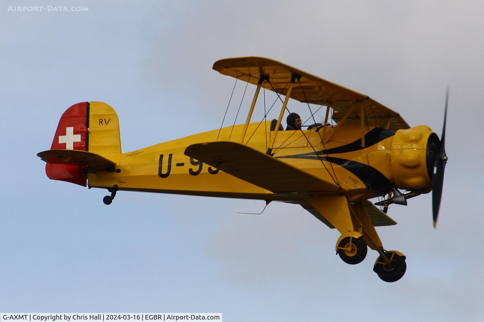 G-AXMT, 1938 Bucker Bu-133C Jungmeister C/N 46, Breighton