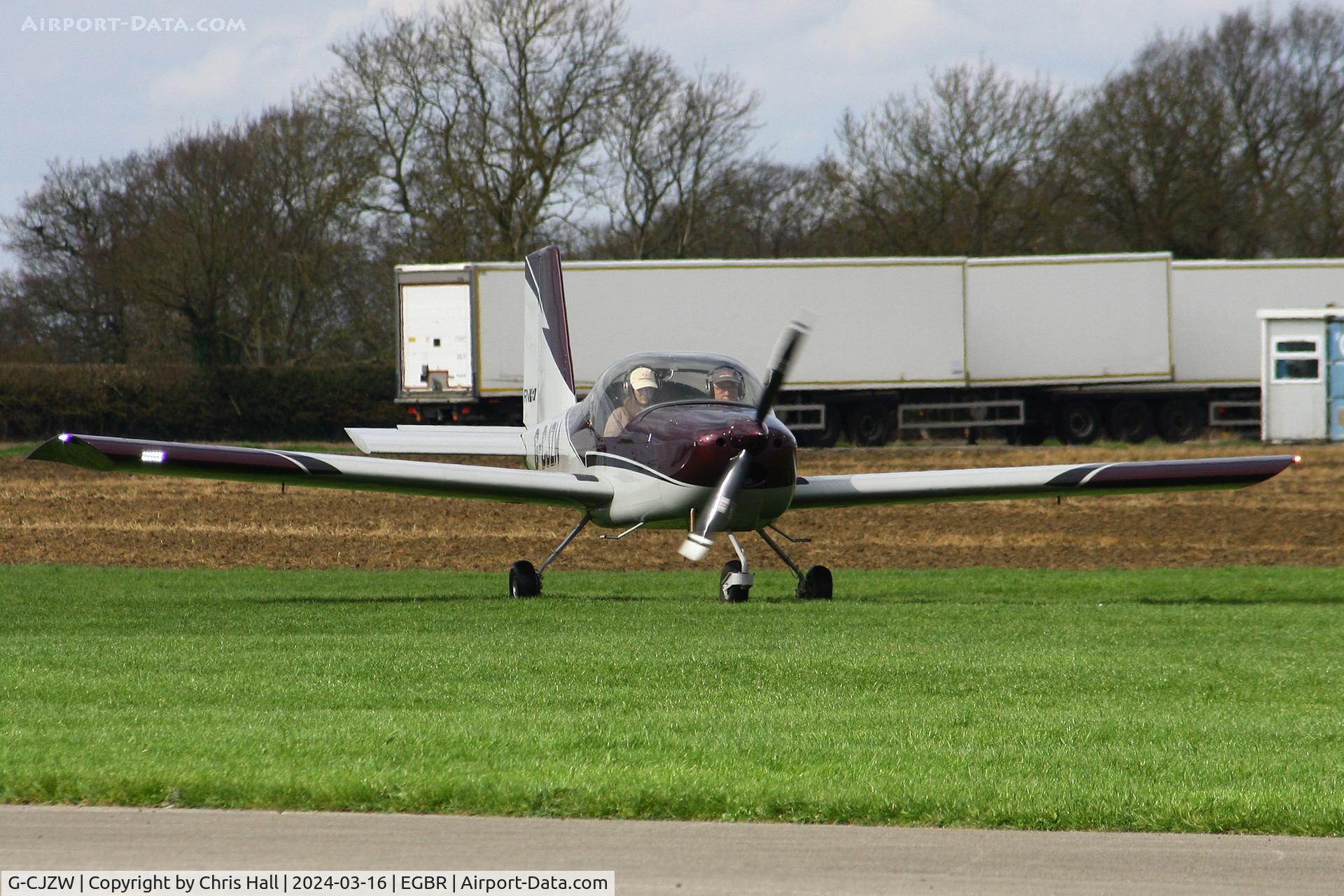 G-CJZW, 2017 Vans RV-12 C/N LAA 363-15382, Breighton
