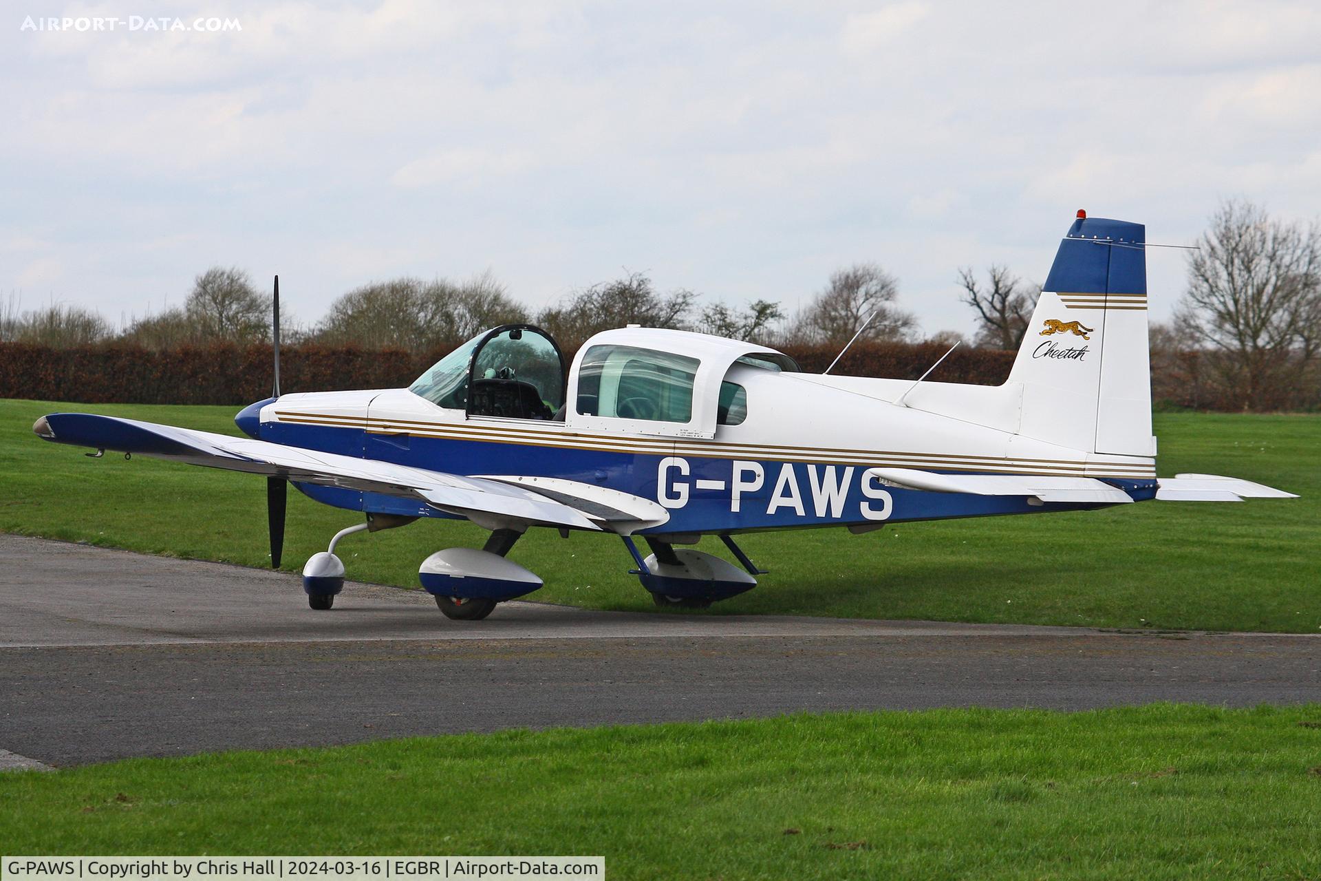 G-PAWS, 1979 Gulfstream American AA-5A Cheetah C/N AA5A-0806, Breighton