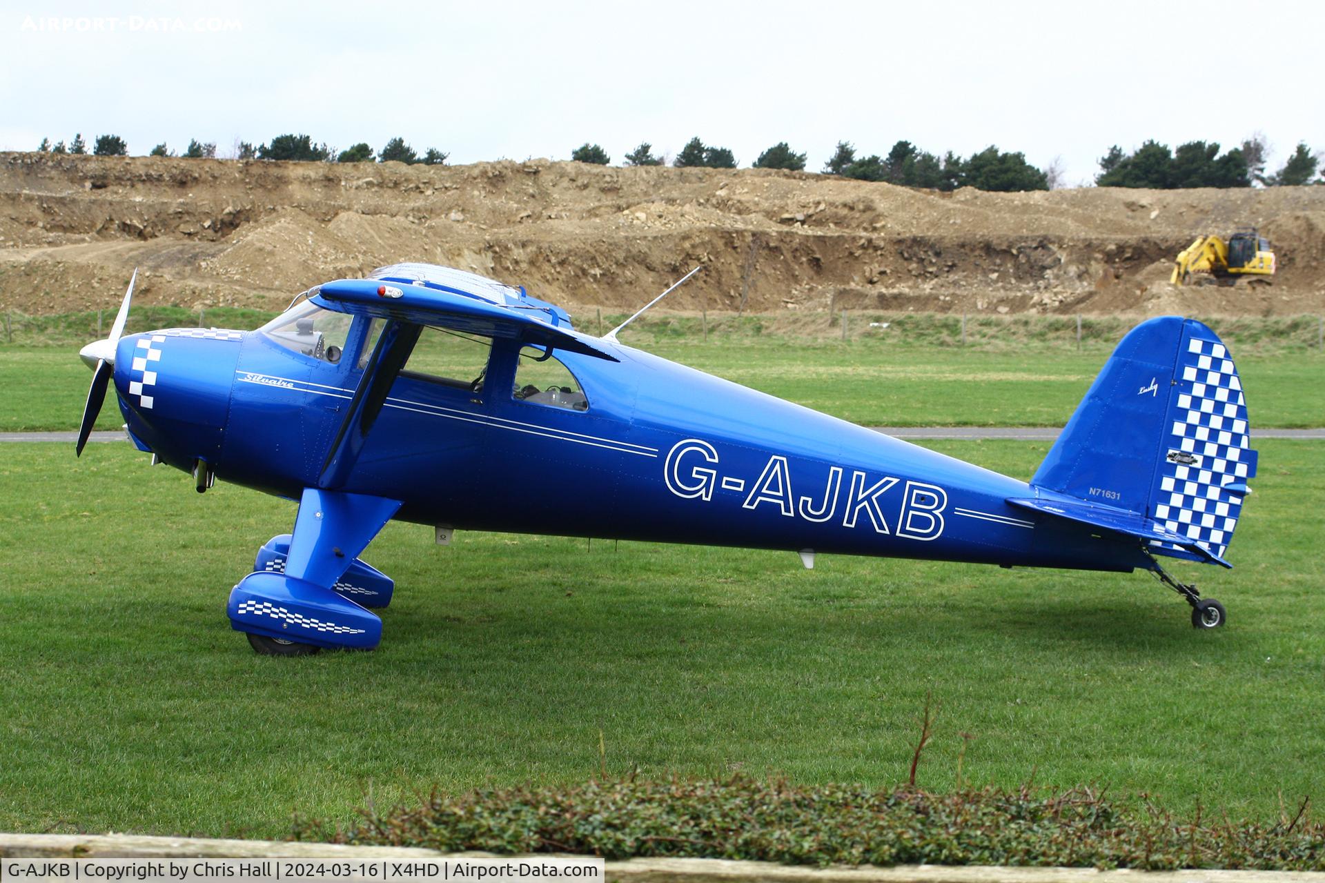 G-AJKB, 1946 Luscombe 8E Silvaire C/N 3058, Crosland Moor