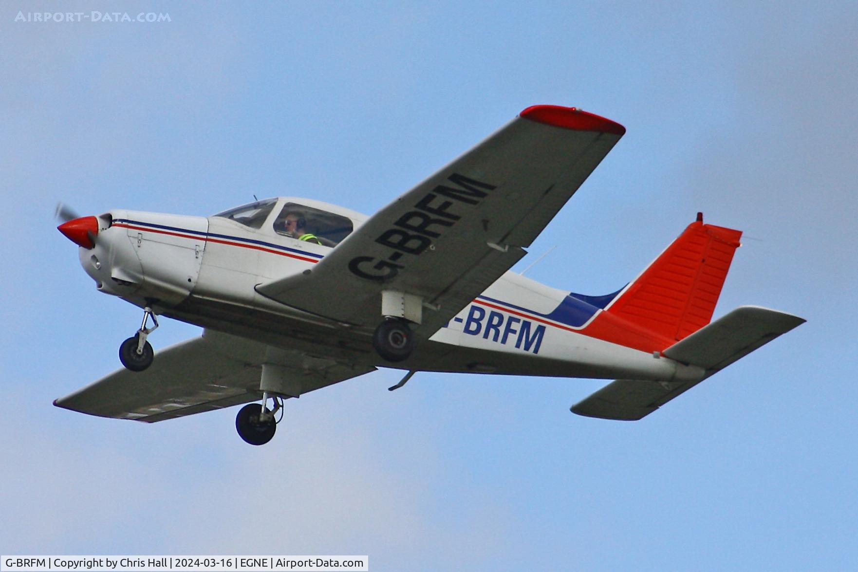 G-BRFM, 1979 Piper PA-28-161 C/N 287916279, Gamston