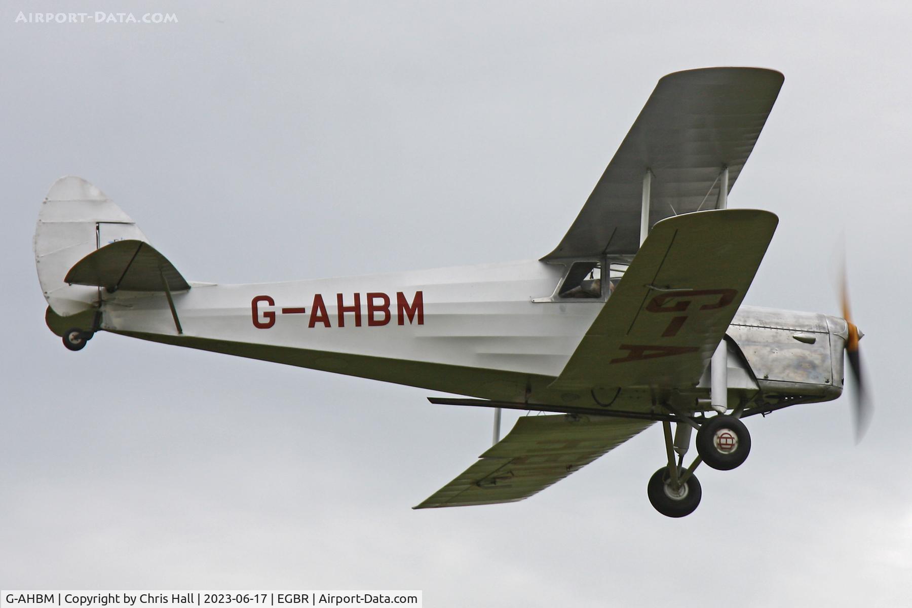 G-AHBM, 1935 De Havilland DH.87B Hornet Moth C/N 8126, Breighton
