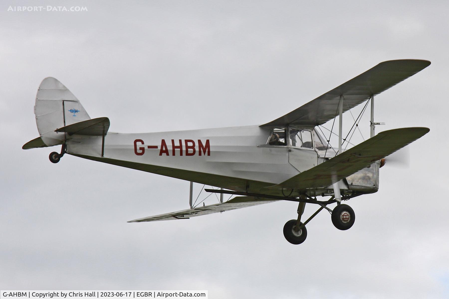 G-AHBM, 1935 De Havilland DH.87B Hornet Moth C/N 8126, Breighton