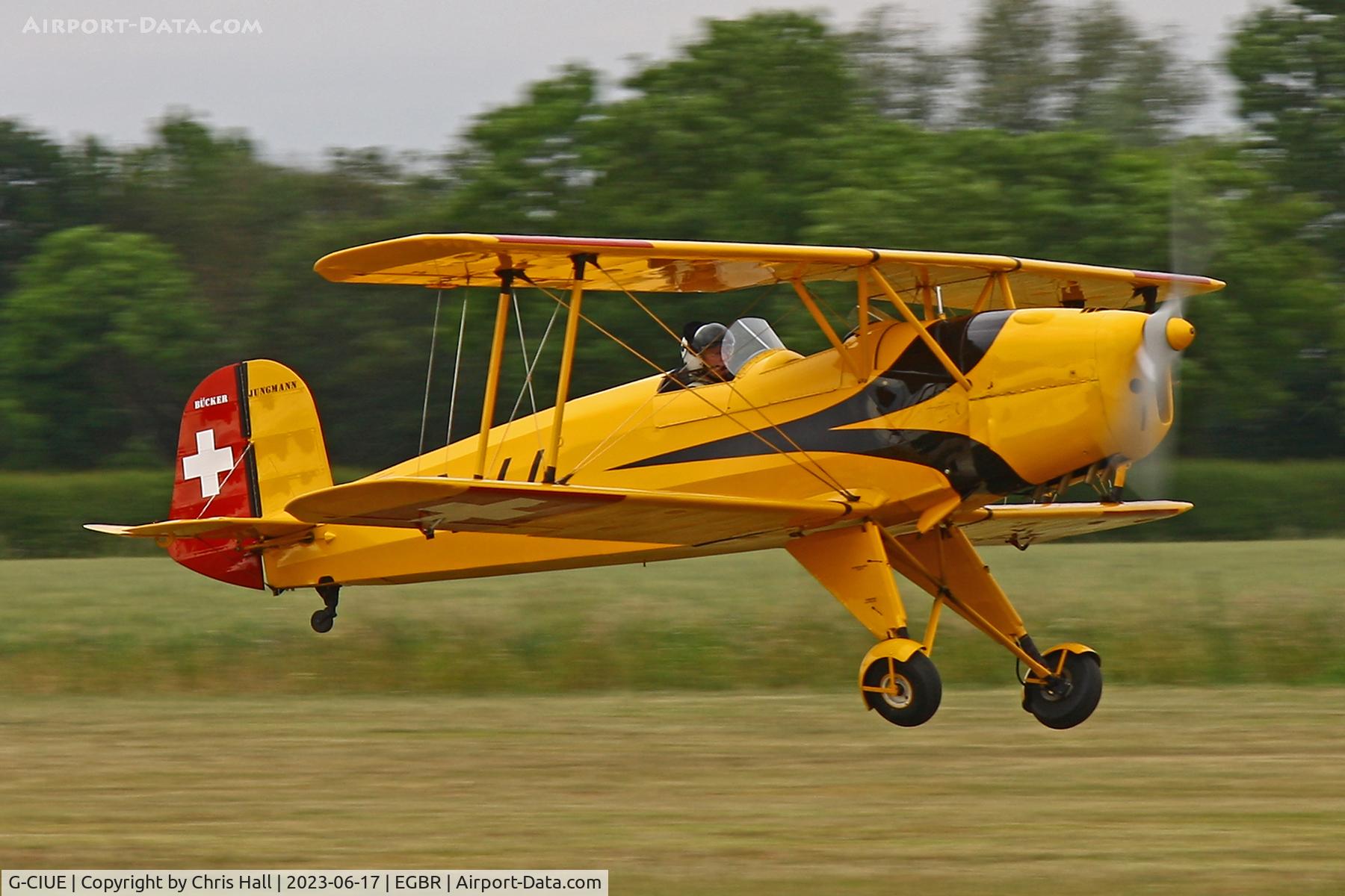 G-CIUE, 1954 CASA 1-131E Jungmann C/N 447, Breighton