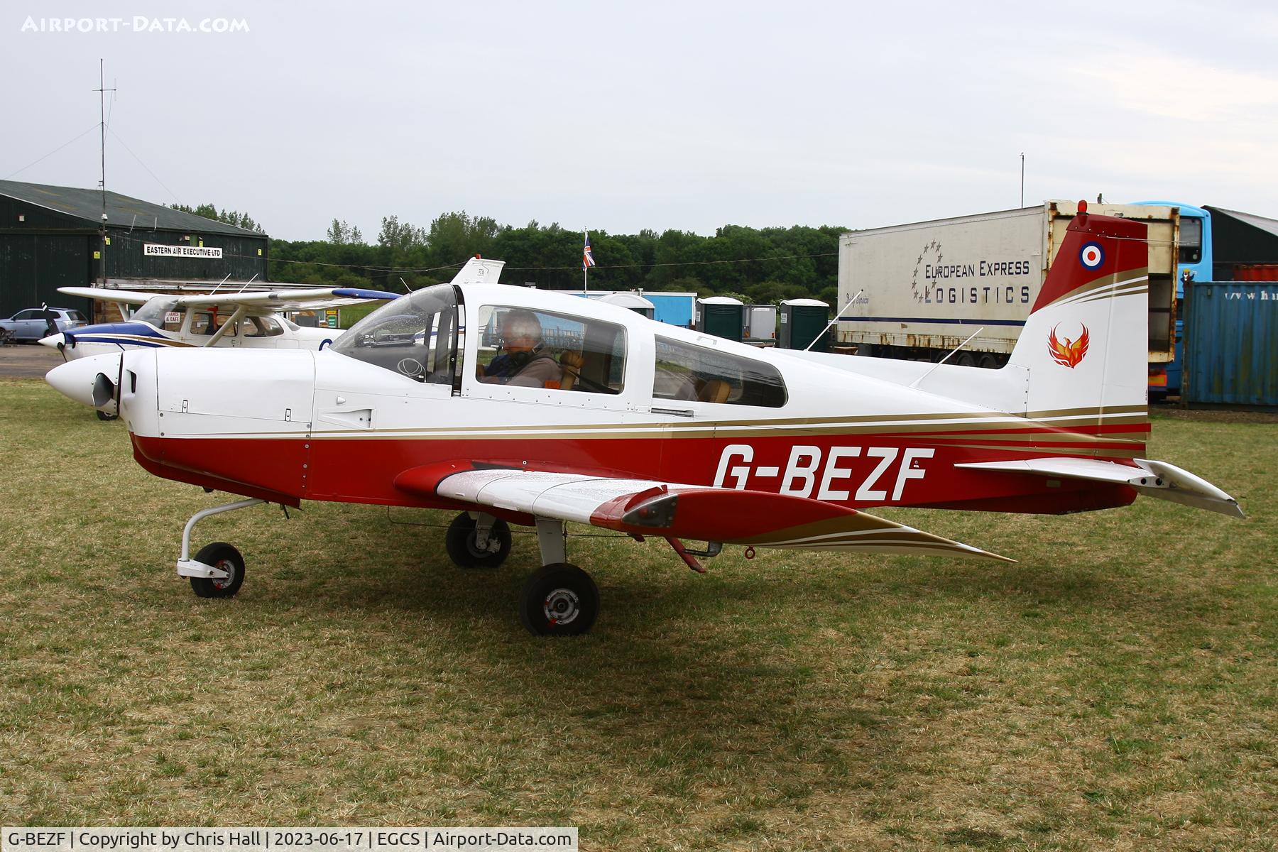 G-BEZF, 1974 Grumman American AA-5 Traveler C/N AA5-0538, Sturgate