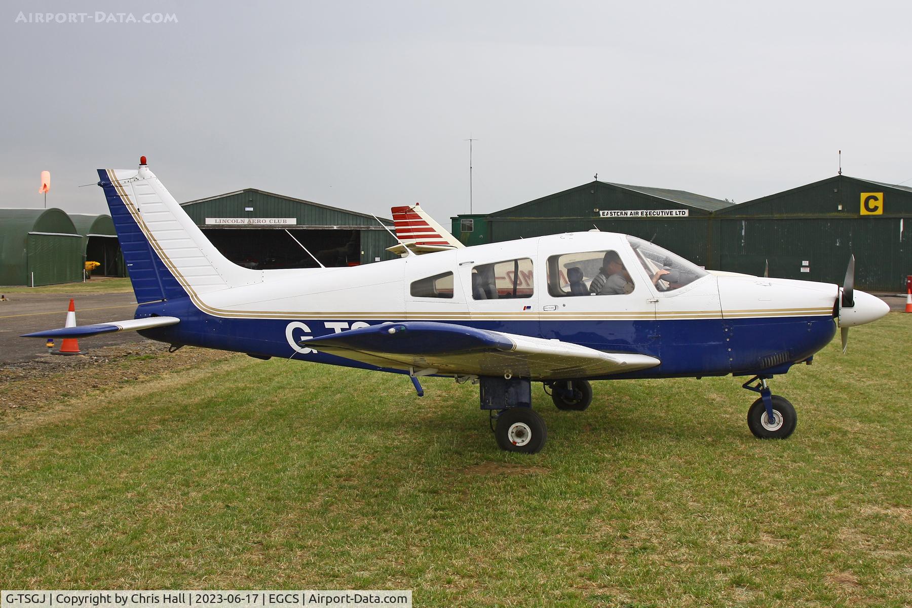 G-TSGJ, 1980 Piper PA-28-181 Cherokee Archer II C/N 28-8090109, Sturgate