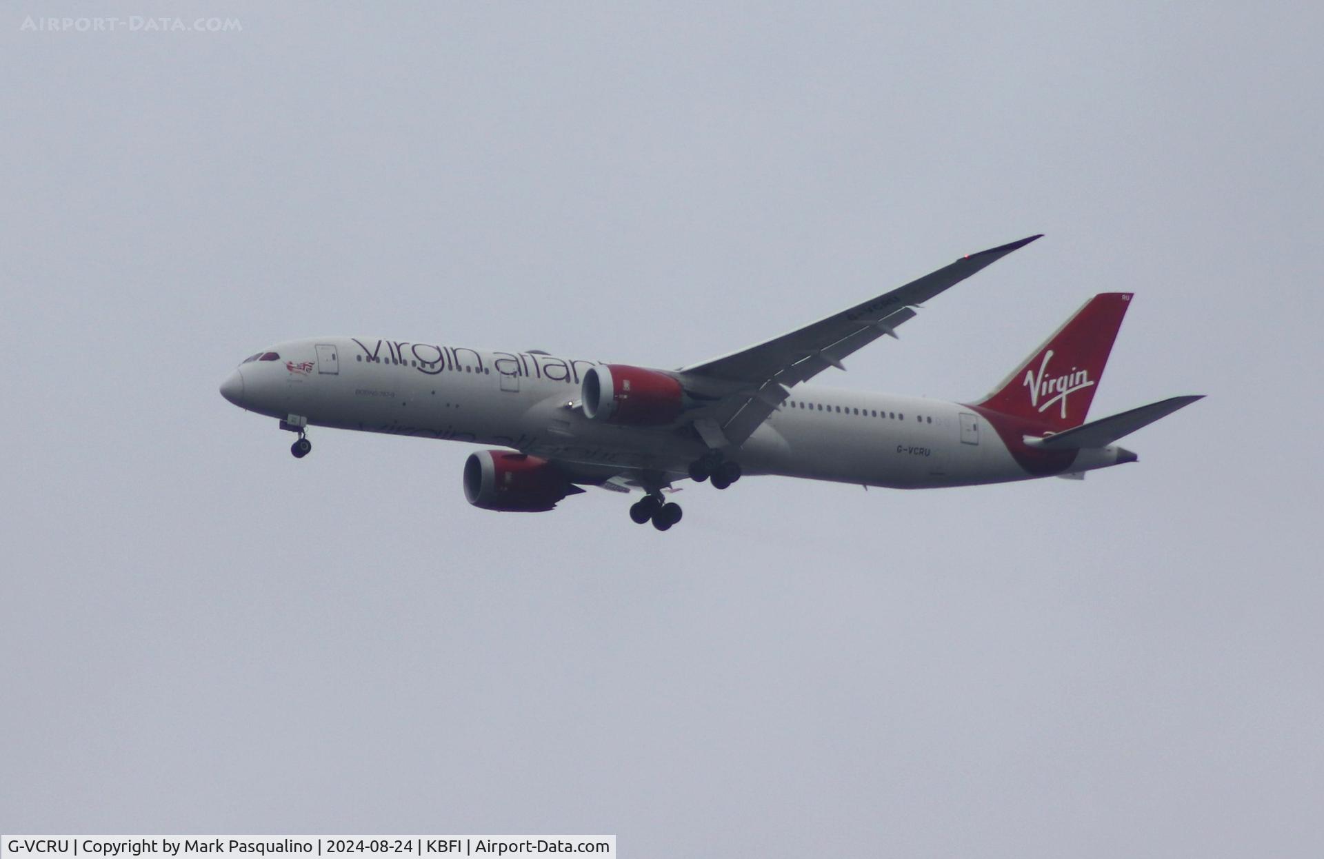 G-VCRU, 2015 Boeing 787-9 Dreamliner C/N 37972, Boeing 787-9 Dreanliner