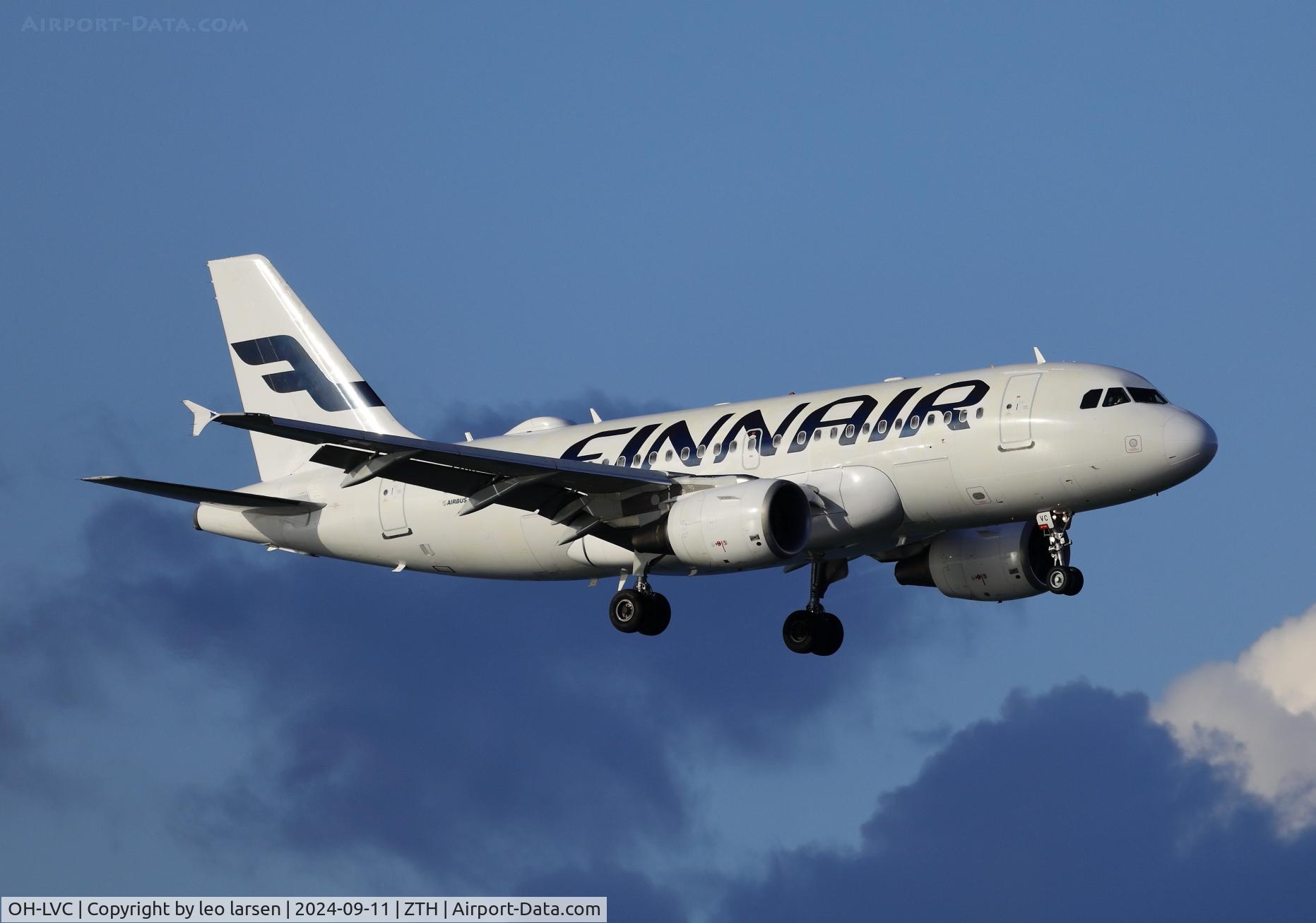 OH-LVC, 2000 Airbus A319-112 C/N 1309, Zakynthos 11.9.2024