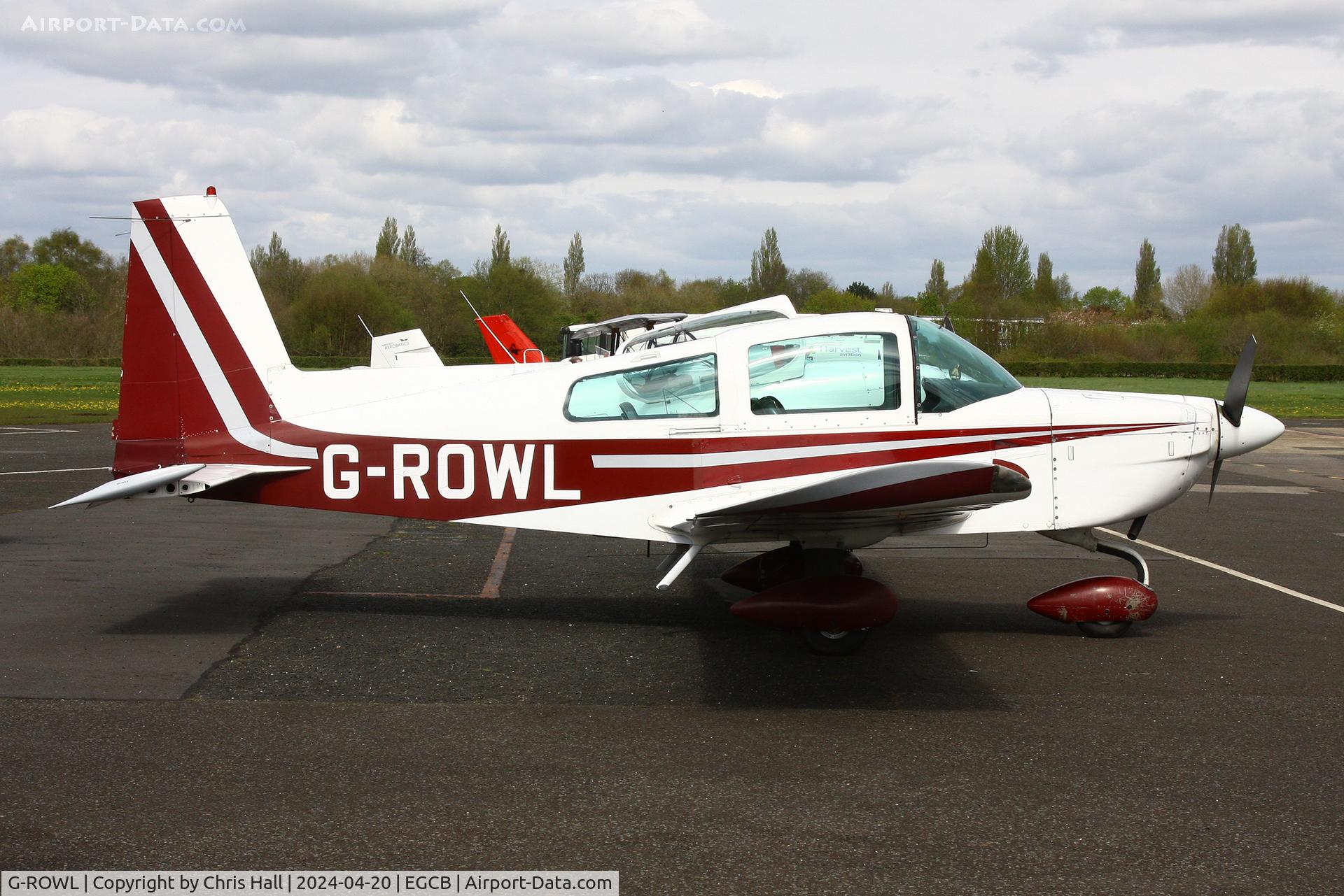 G-ROWL, 1977 Grumman American AA-5B Tiger C/N AA5B-0595, Barton