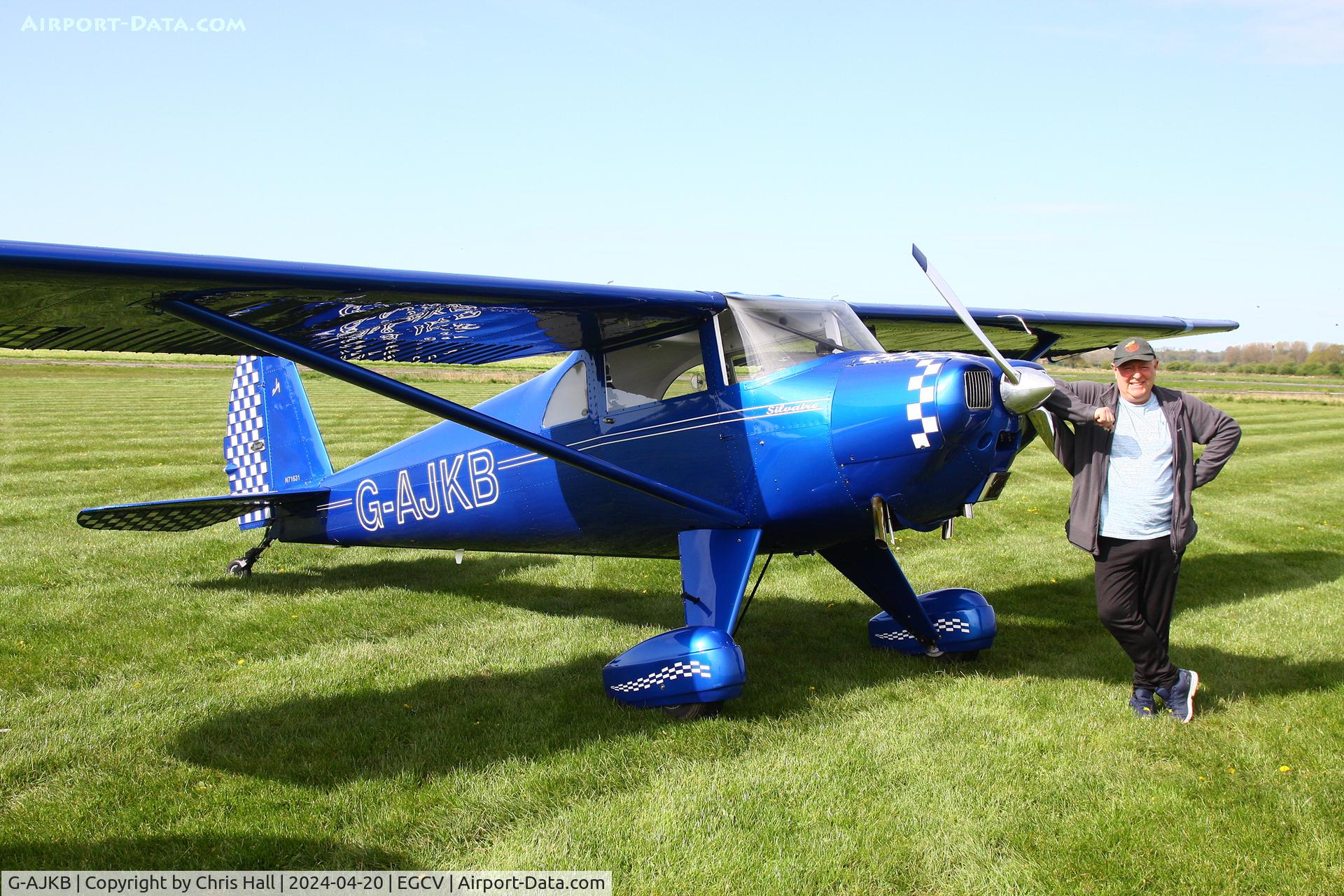 G-AJKB, 1946 Luscombe 8E Silvaire C/N 3058, Sleap