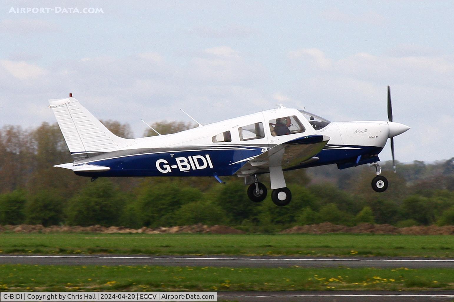 G-BIDI, 1978 Piper PA-28R-201 Cherokee Arrow III C/N 28R-7837135, Sleap
