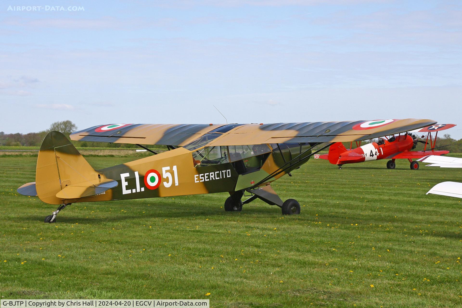 G-BJTP, 1951 Piper L-18C Super Cub (PA-18-95) C/N 18-999, Sleap