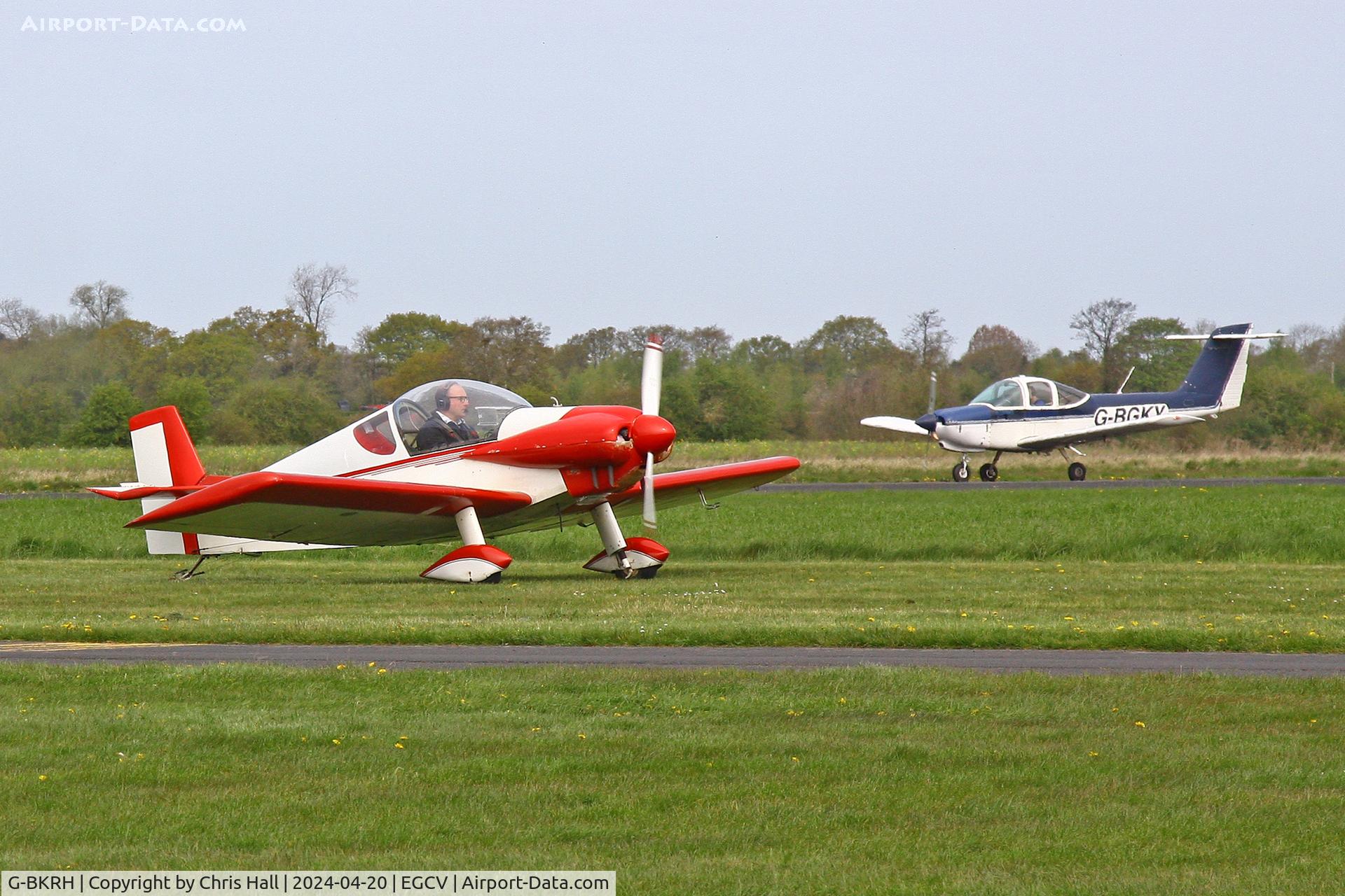 G-BKRH, 1988 Brugger MB-2 Colibri C/N PFA 043-10150, Sleap