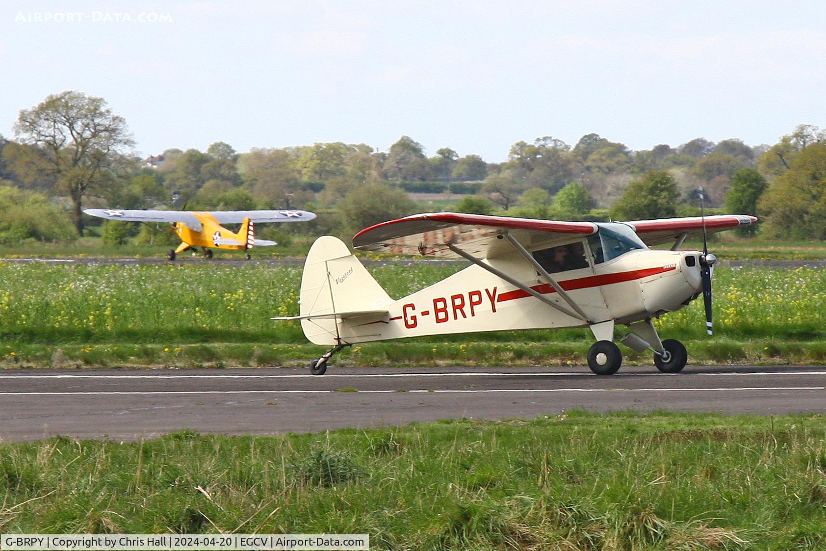 G-BRPY, 1948 Piper PA-15 Vagabond Vagabond C/N 15-141, Sleap