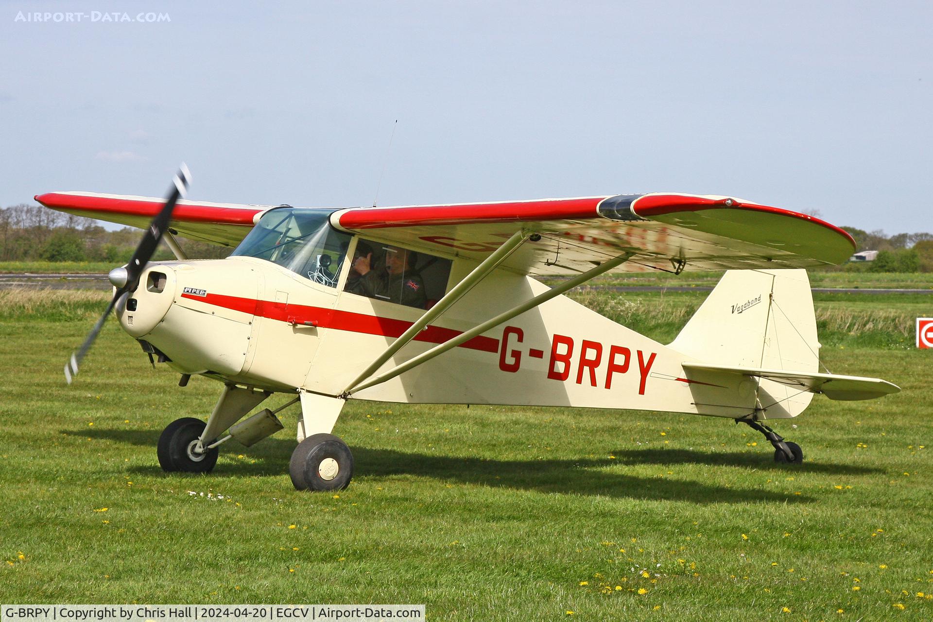 G-BRPY, 1948 Piper PA-15 Vagabond Vagabond C/N 15-141, Sleap