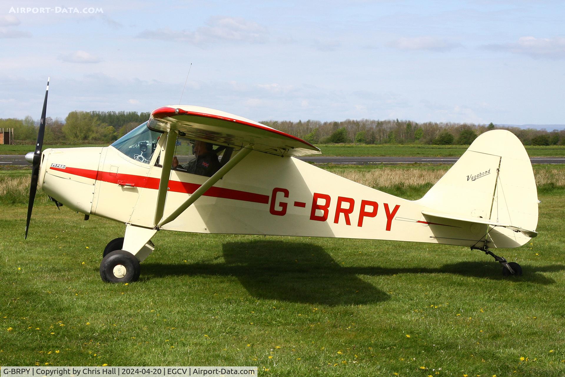G-BRPY, 1948 Piper PA-15 Vagabond Vagabond C/N 15-141, Sleap