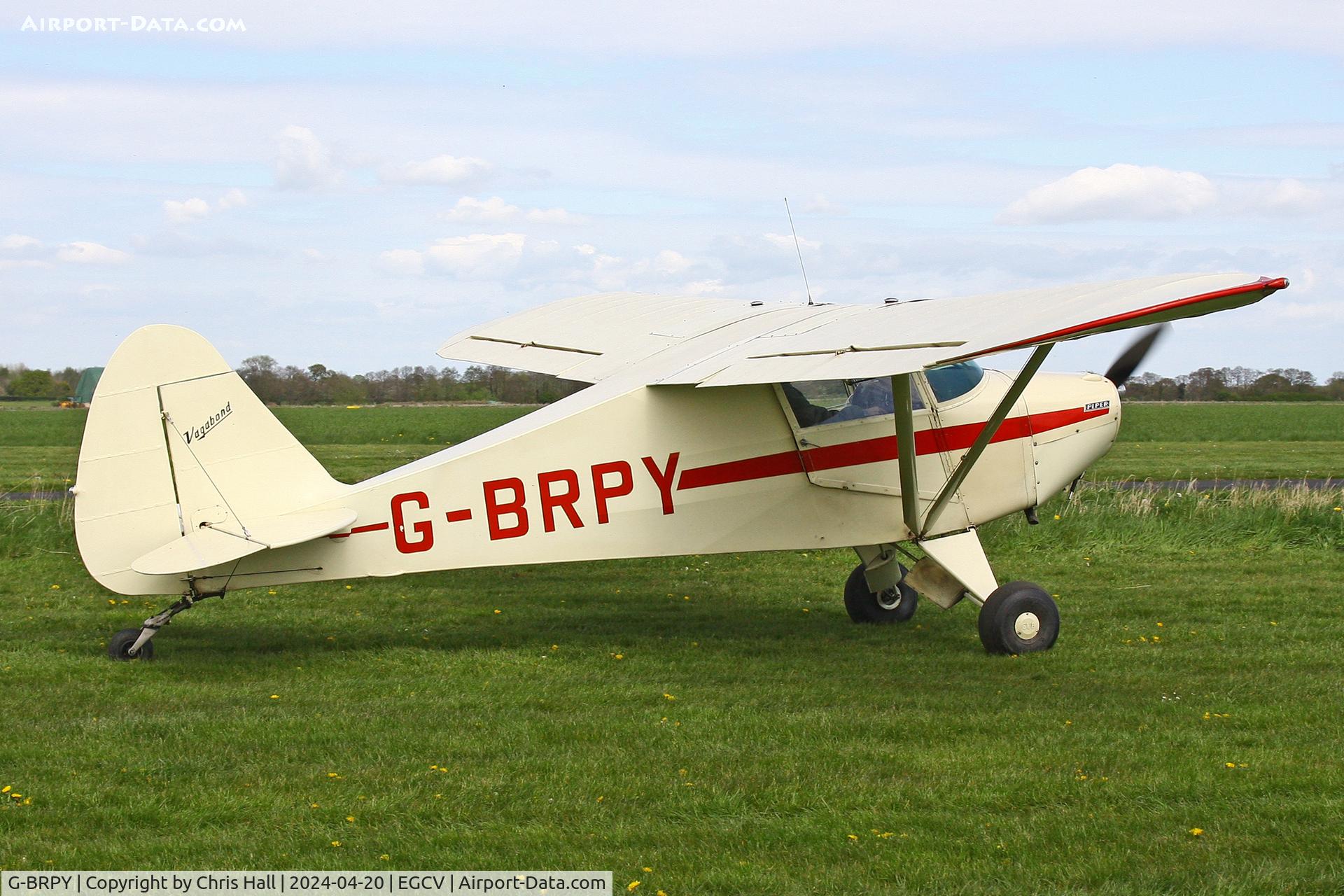 G-BRPY, 1948 Piper PA-15 Vagabond Vagabond C/N 15-141, Sleap