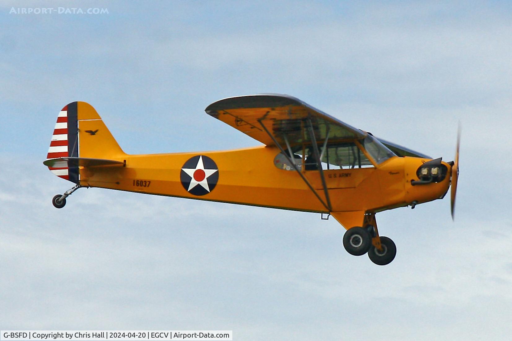 G-BSFD, 1946 Piper J3C-65 Cub Cub C/N 16037, Sleap