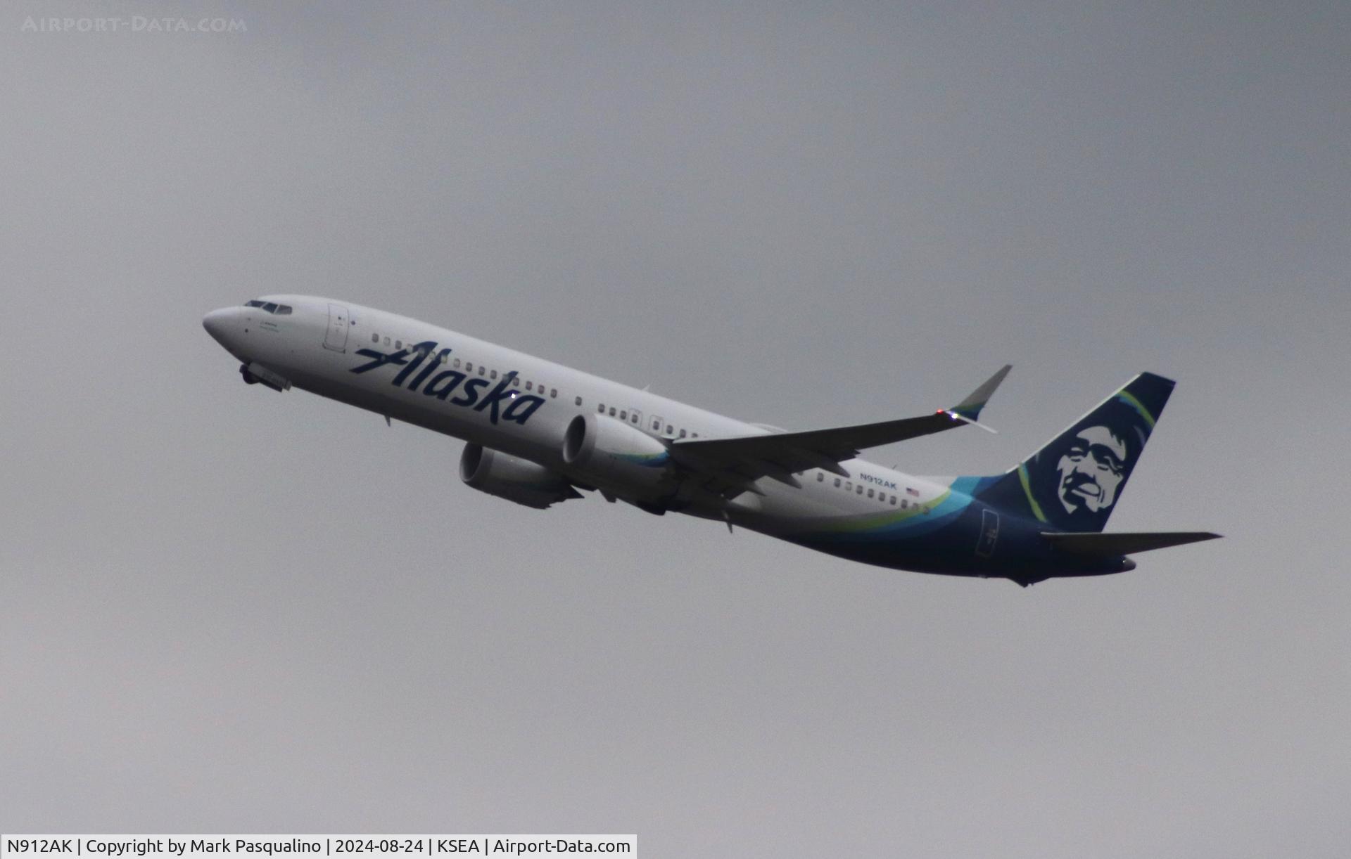 N912AK, 2023 Boeing 737-9 MAX C/N 67507, Boeing 737-9 MAX