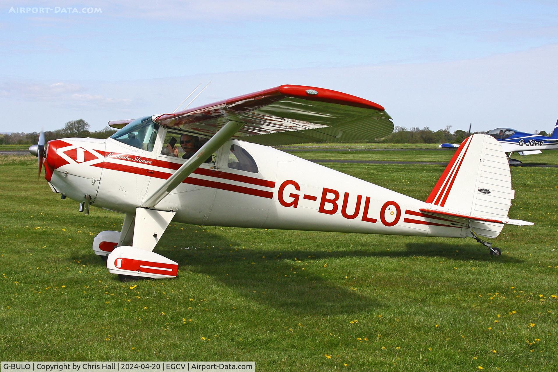 G-BULO, 1946 Luscombe 8F Silvaire C/N 4216, Sleap