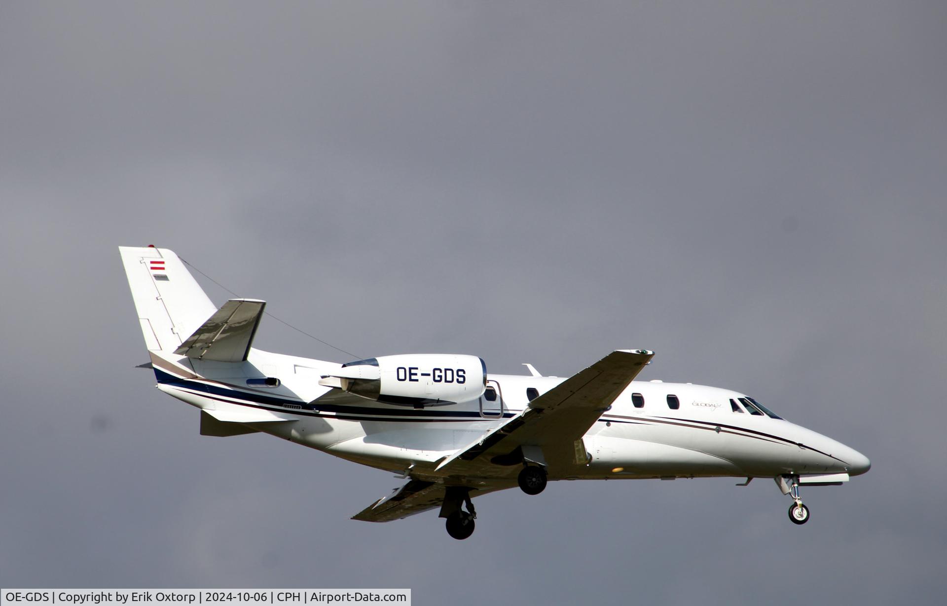 OE-GDS, Cessna 560XL Citation XLS C/N 560-6284, OE-GDS landing rw 04L