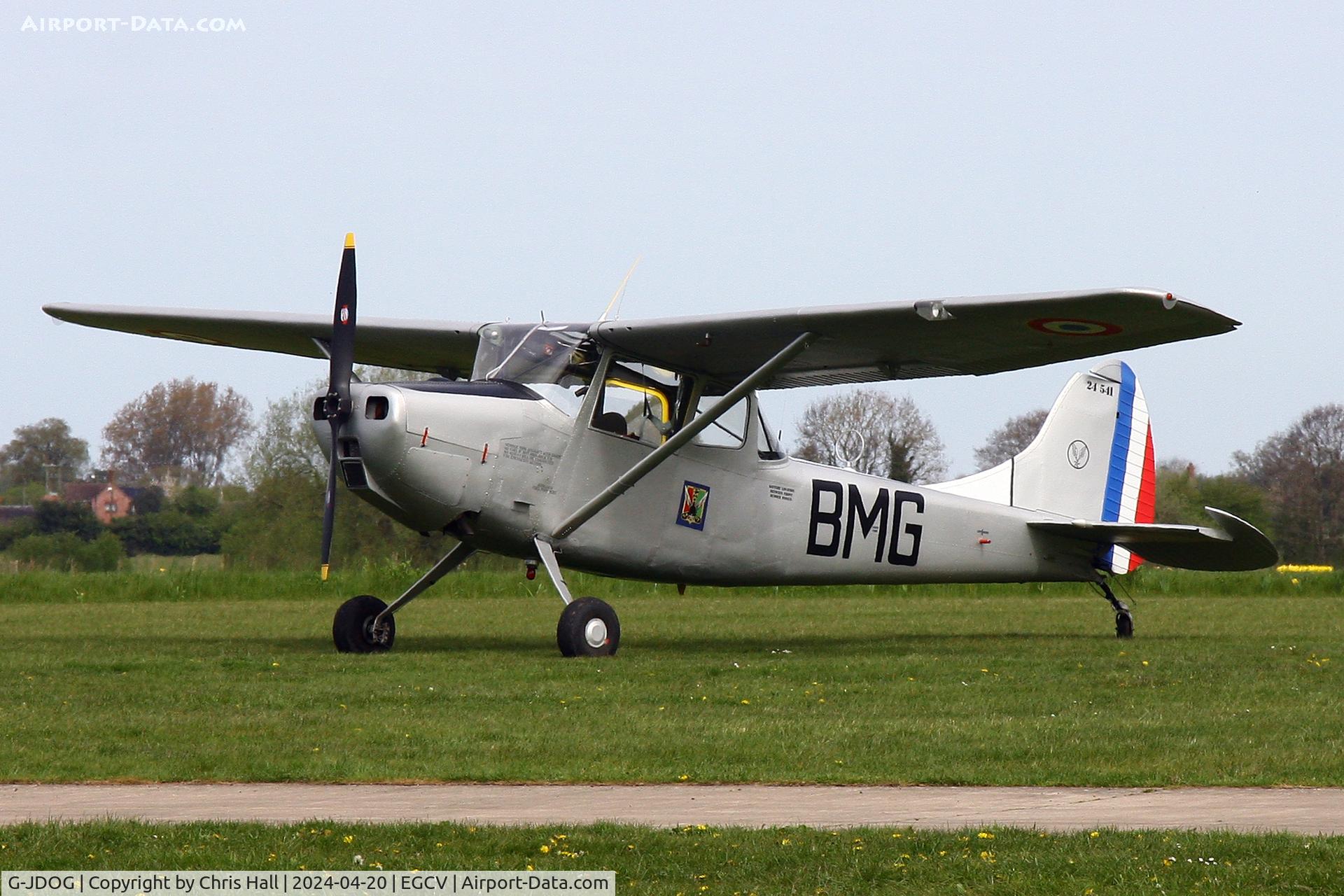 G-JDOG, 1957 Cessna 305C (0-1E) C/N 24541, Sleap