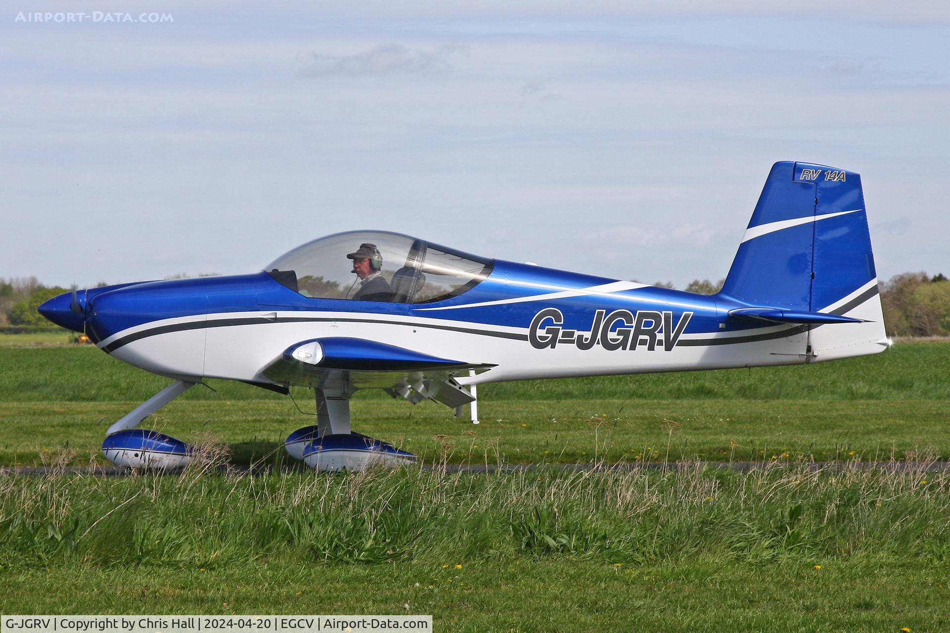 G-JGRV, 2020 Vans RV-14A C/N LAA 393-15585, Sleap